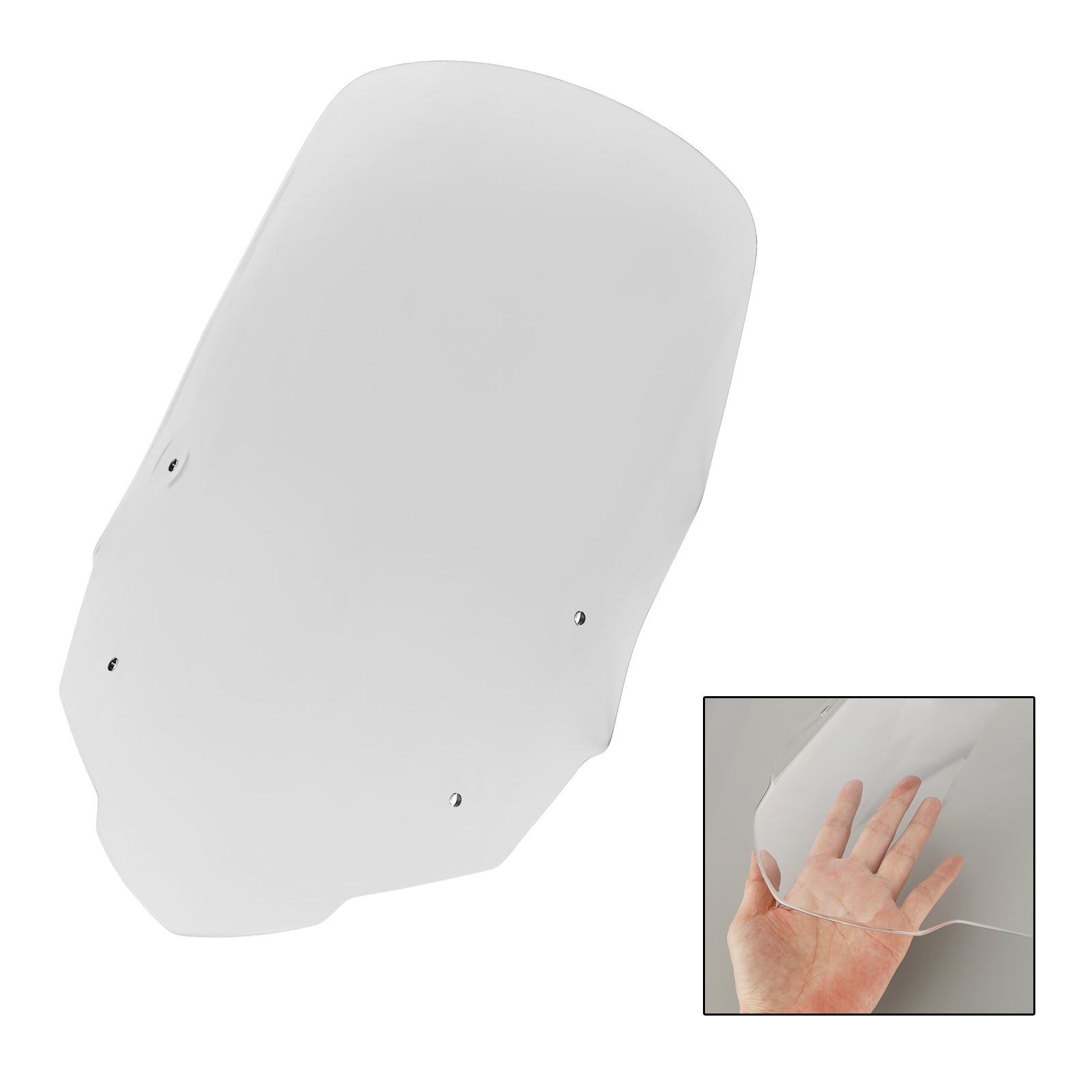 2023- Honda XL750 Transalp ABS Motorcykel vindrutan vindruta