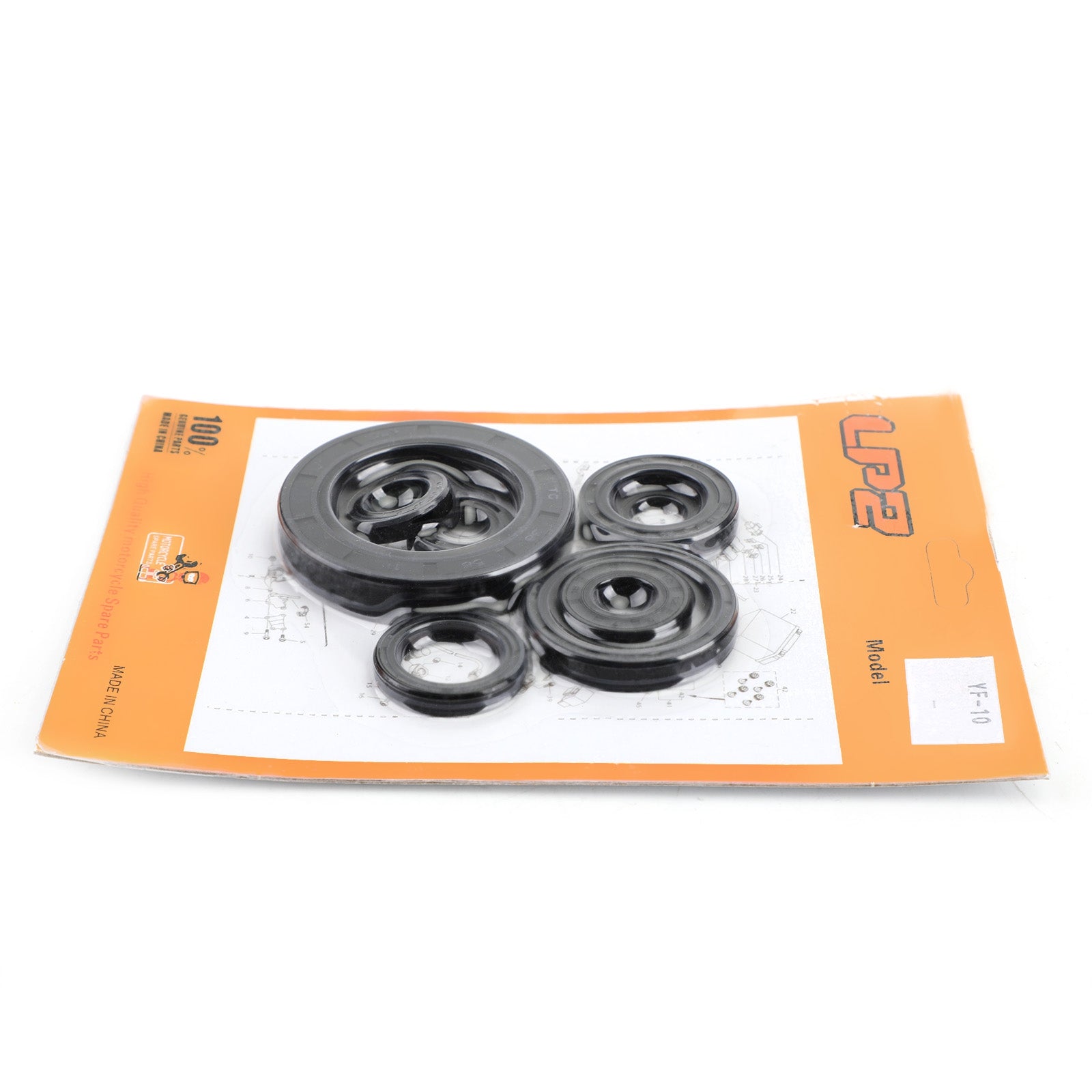 8pcs 1989-2001 Honda CR250R 1988/1989-1991 CR500R Engine Oil Seal Kit Set