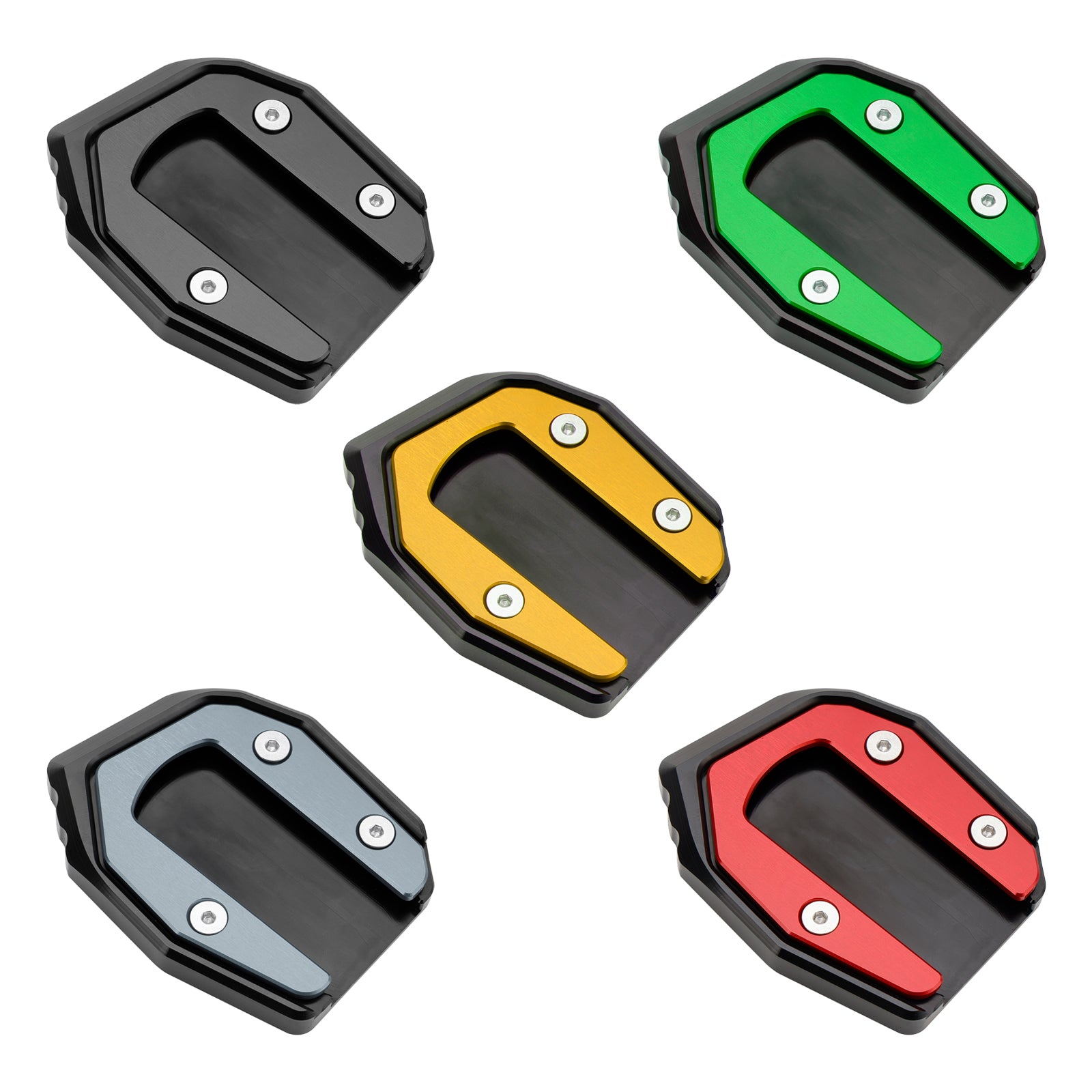 Almohadilla de placa ampliada con soporte para Kawasaki Vulcan S 650 VN650 2015-2021