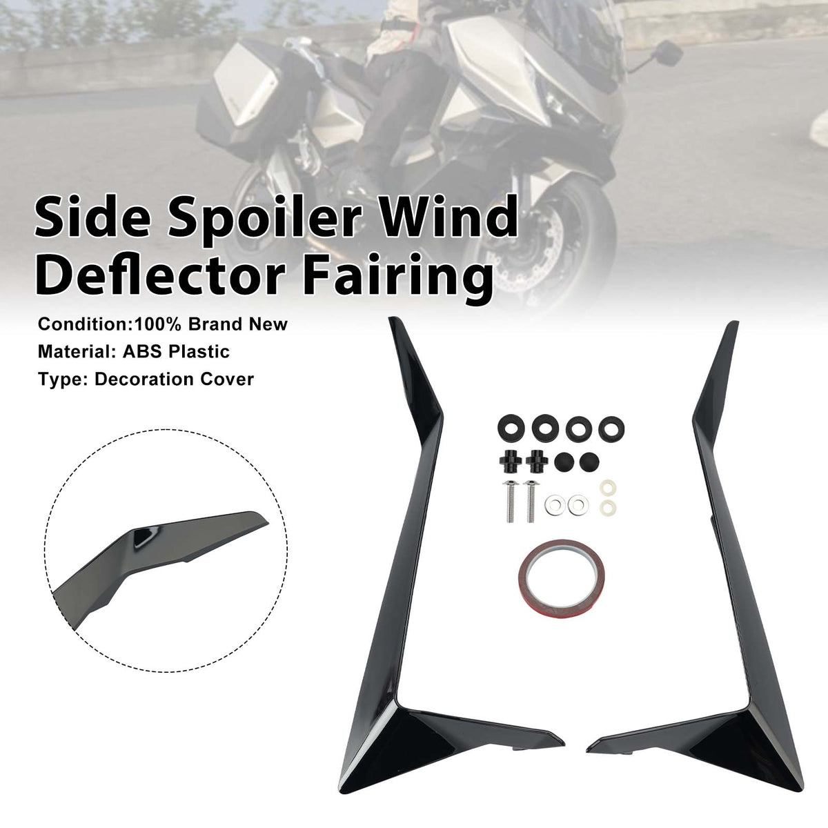 2025-2026 Honda Forza 750 NSS750 Side Spoiler Wind Deflector Fairing