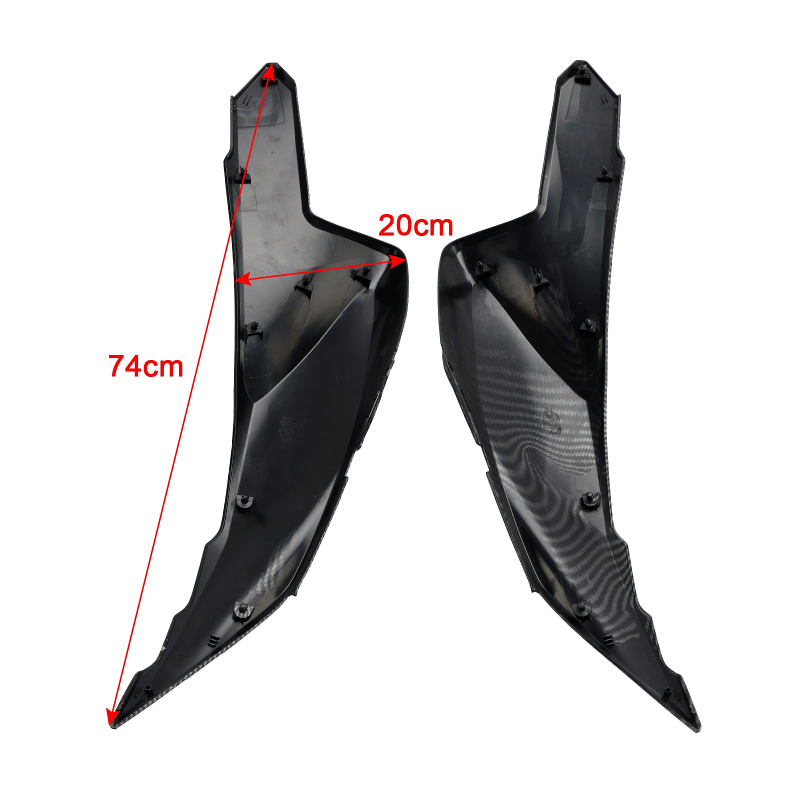 22-24 Kawasaki Versys 650 KLE650 Tank Side Cover Panel Fairing Cowl