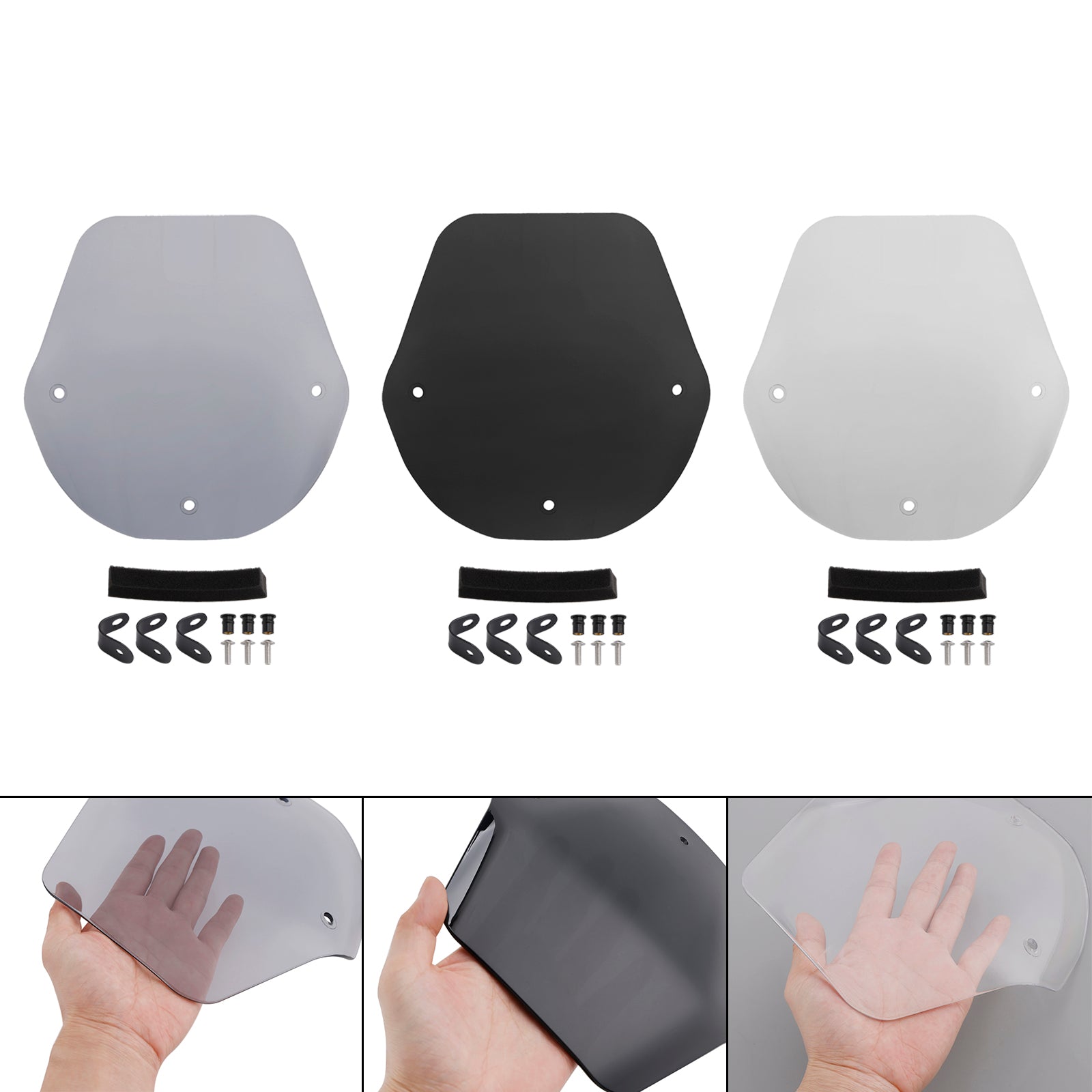 Suzuki GSX-8S 2023-2024 Windshield WindScreen + Bracket