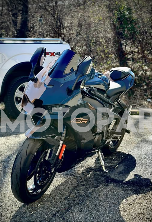 Amotopart 2021-2025 Kawasaki ZX10R ZX10RR Black Style4 Fairing Kit