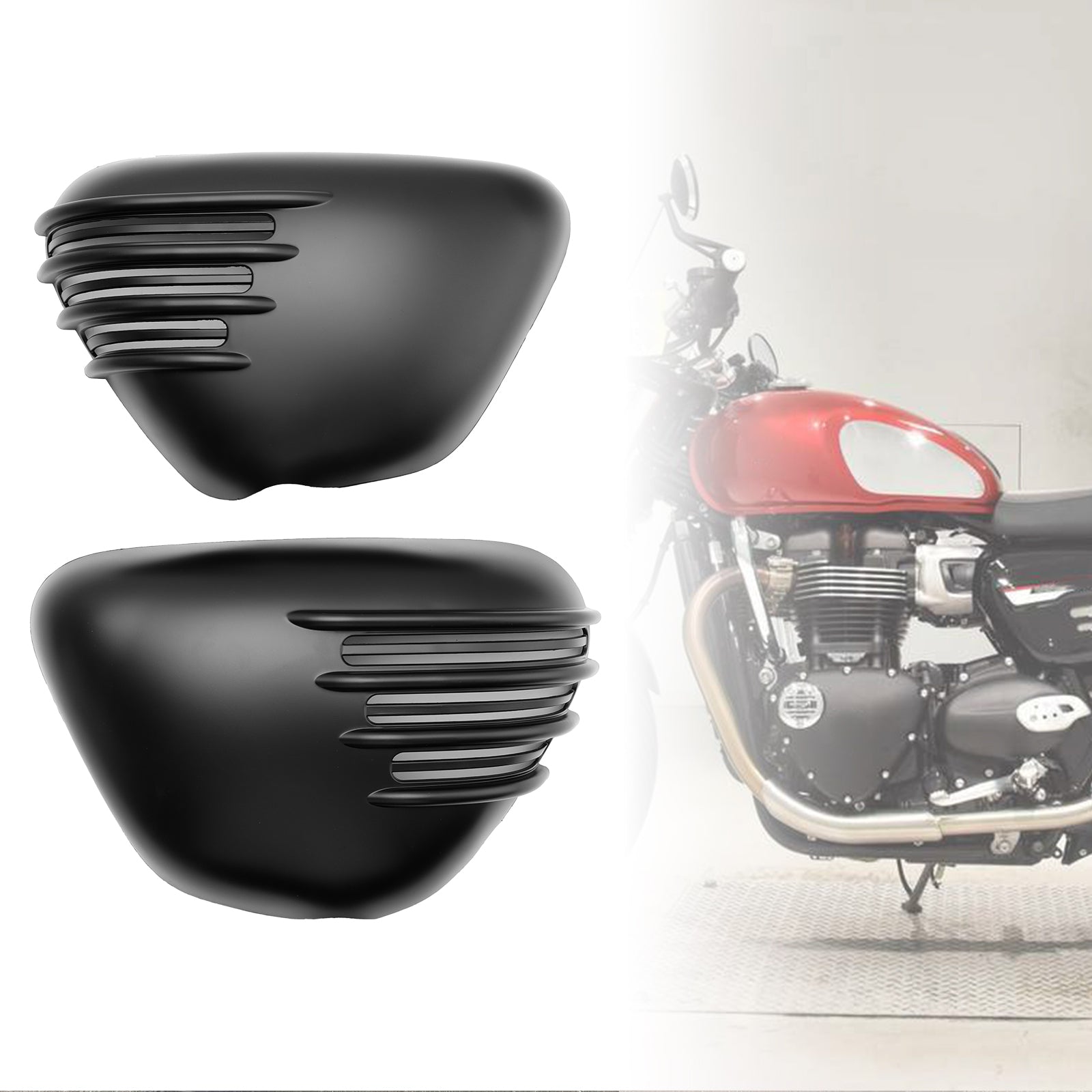 23-24 Speed Twin 900 Side Seat Fairing Panel Cowl