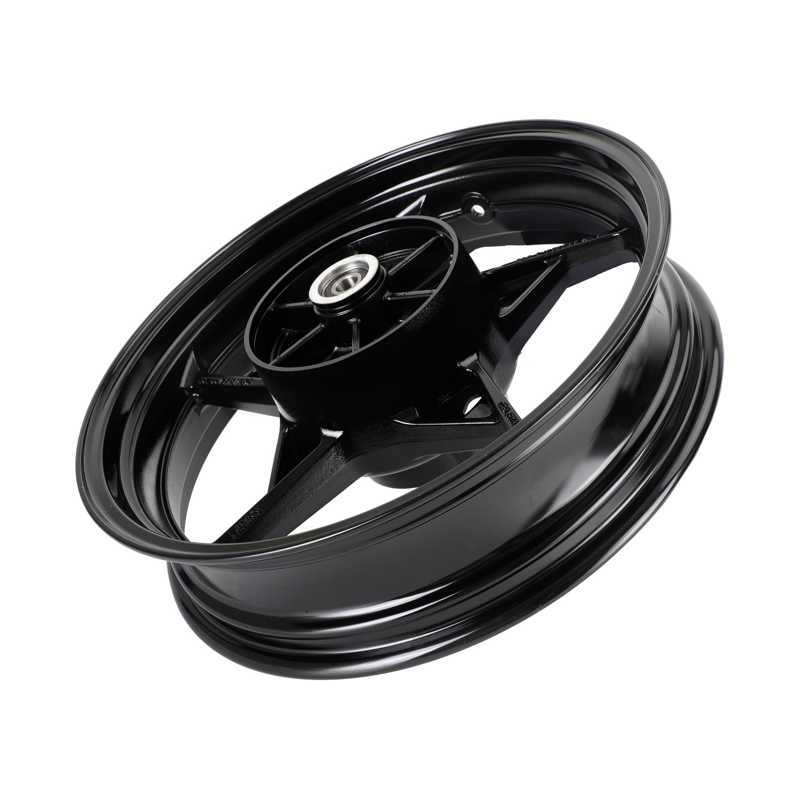 18-23 Kawasaki EX400G Ninja 400/ABS/Z400 Glossy Black vorne und Hinterradrand