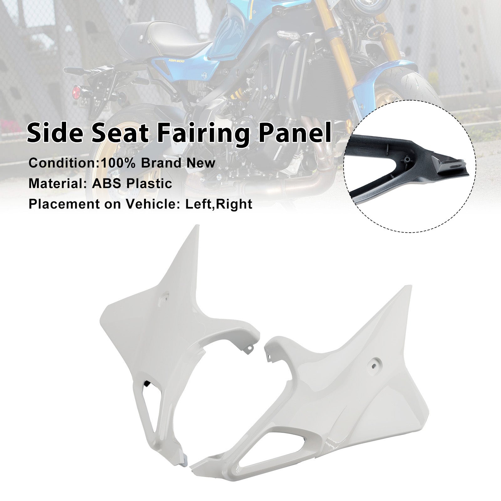 Yamaha XSR 900 XSR900 2022-2025 Side Seat Fairing Panel Cowl