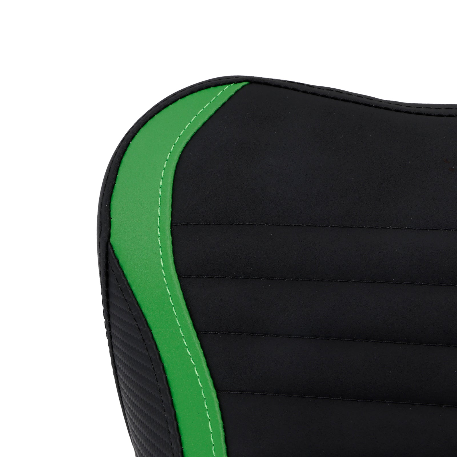 17-24 Kawasaki Ninja Z900 Asiento de pasajero con cojín completo, color negro