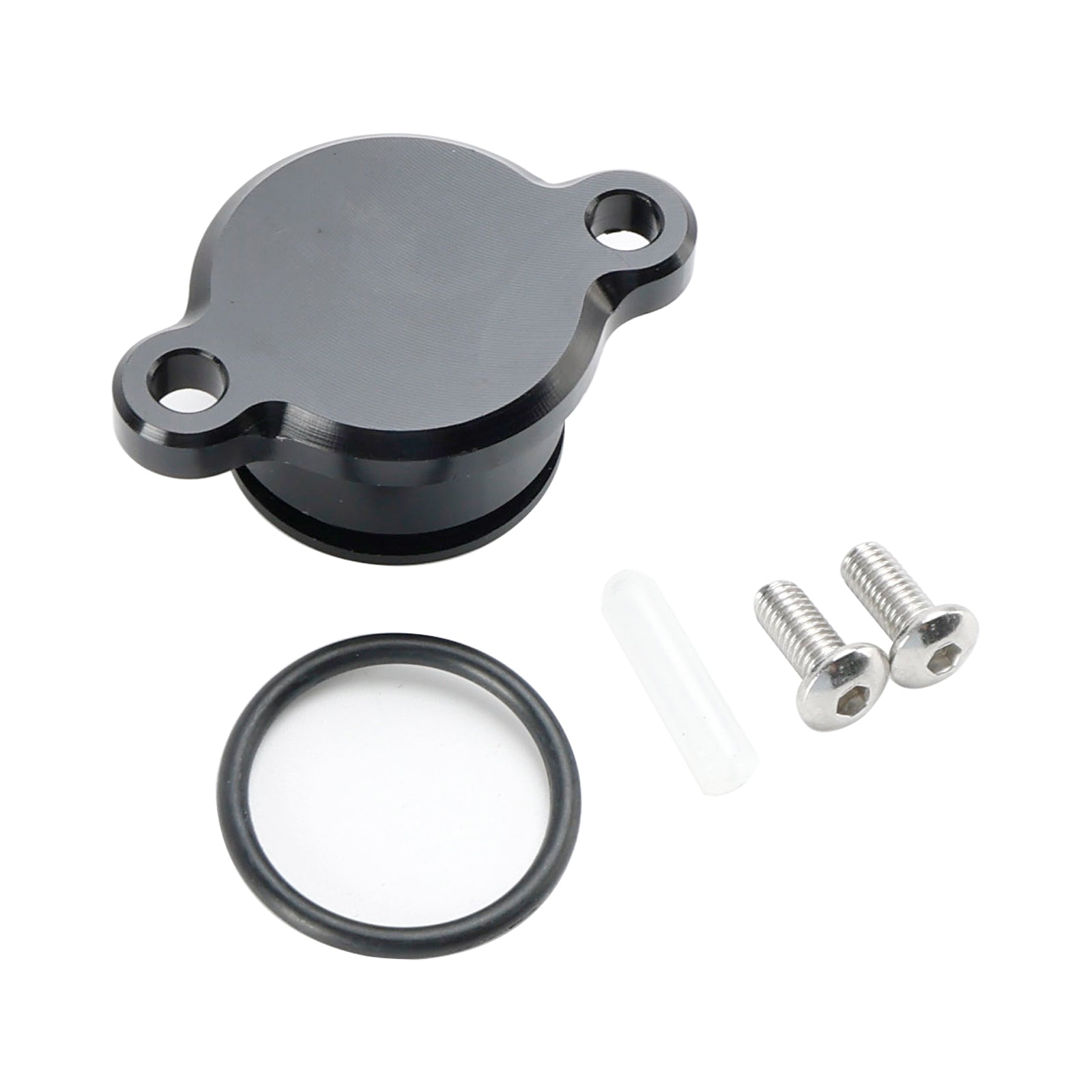 Yamaha Pw50 Pw80 All Oil Injection Pump Delete Block Off Plug Black