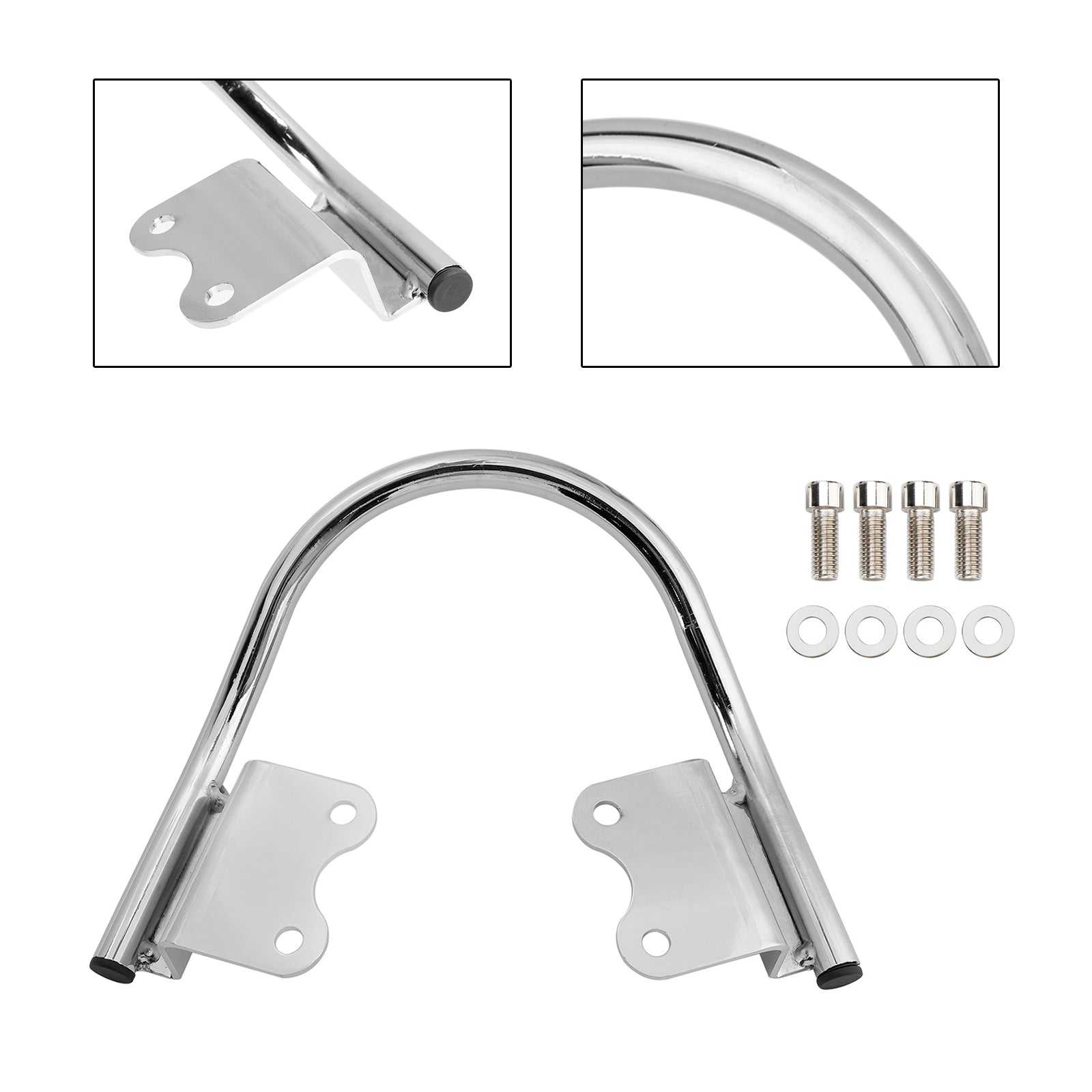 17-24 Straße Twin 900 Street Scrambler 900 Beifahrer Armlehre Handhalter