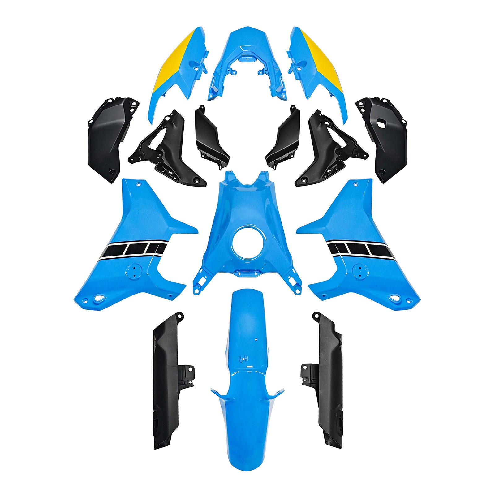 Amotopart 2025-2026 Yamaha Tenere 700 T700S Fairing Kit Collection