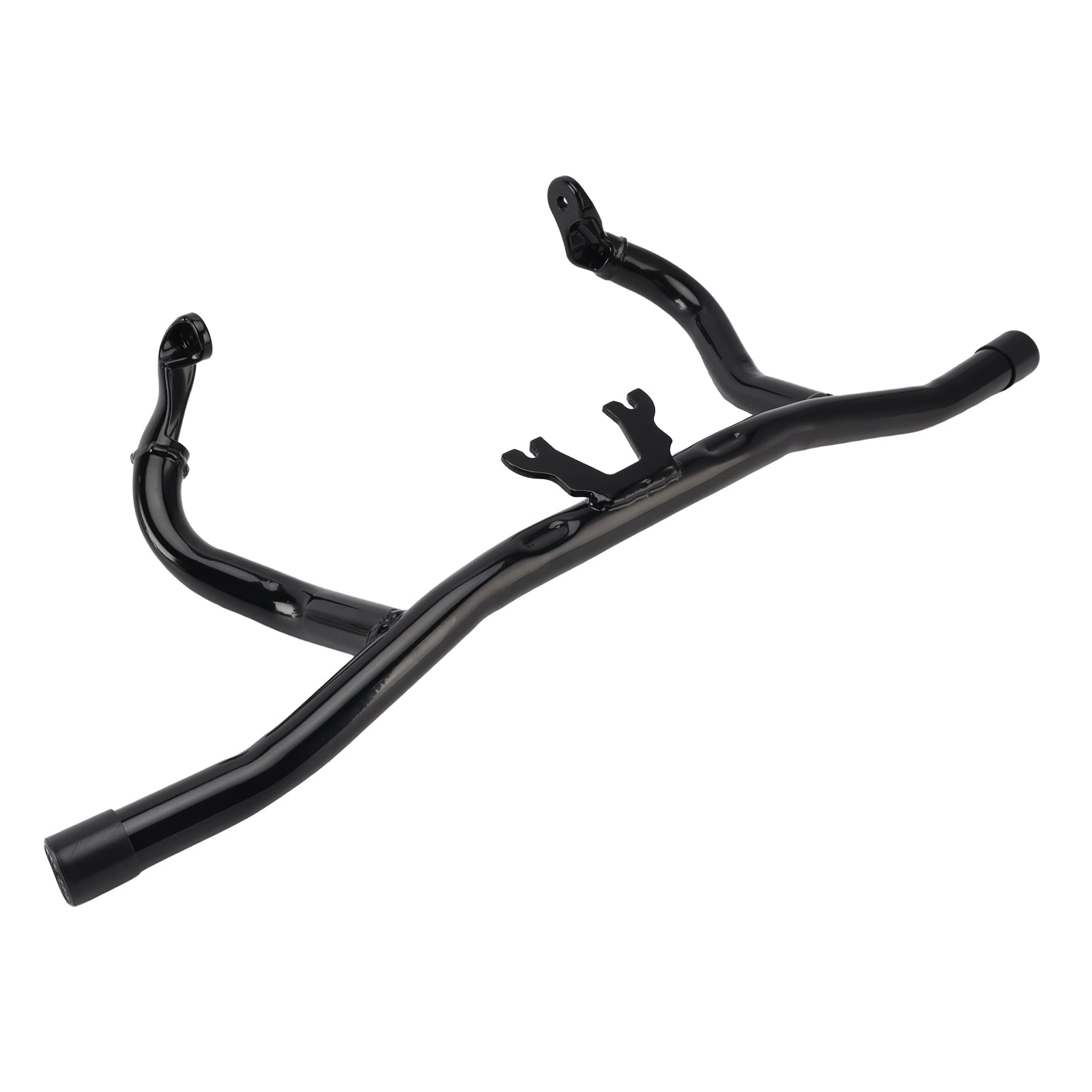 24-25 Glide Flht Flhx Engine Guard Frame Anti-Crash Bumper Protector Black