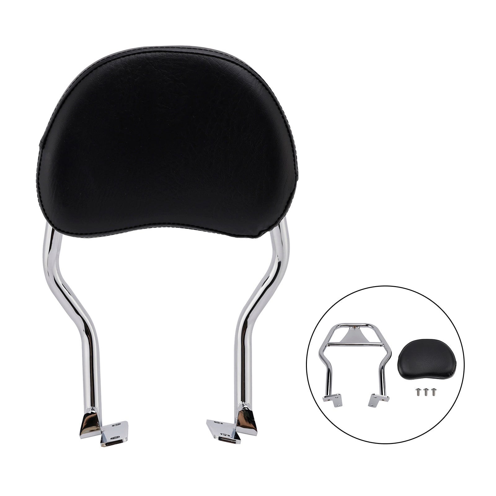 2023- Royal Alloy GP250 Sidecar Passenger Sissy Bar Backrest
