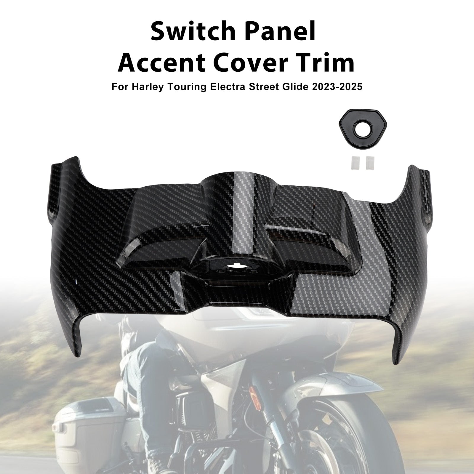 Touring Electra Street Glide 2023-2025 Switch Panel Accent Cover Trim