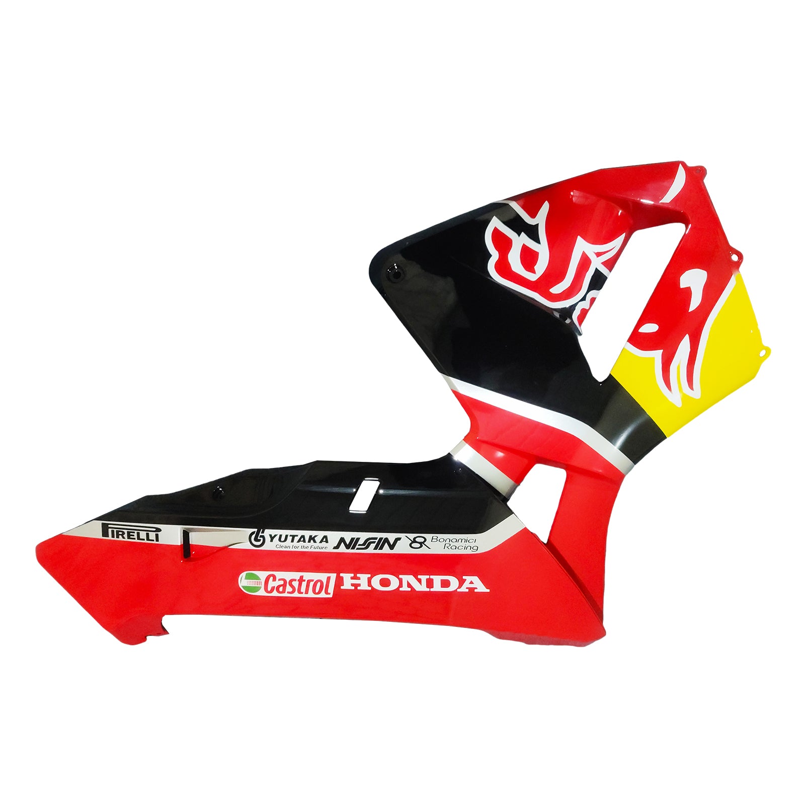Amotopart 2003-2004 Honda CBR600RR Black Red Yellow Fairing Kit
