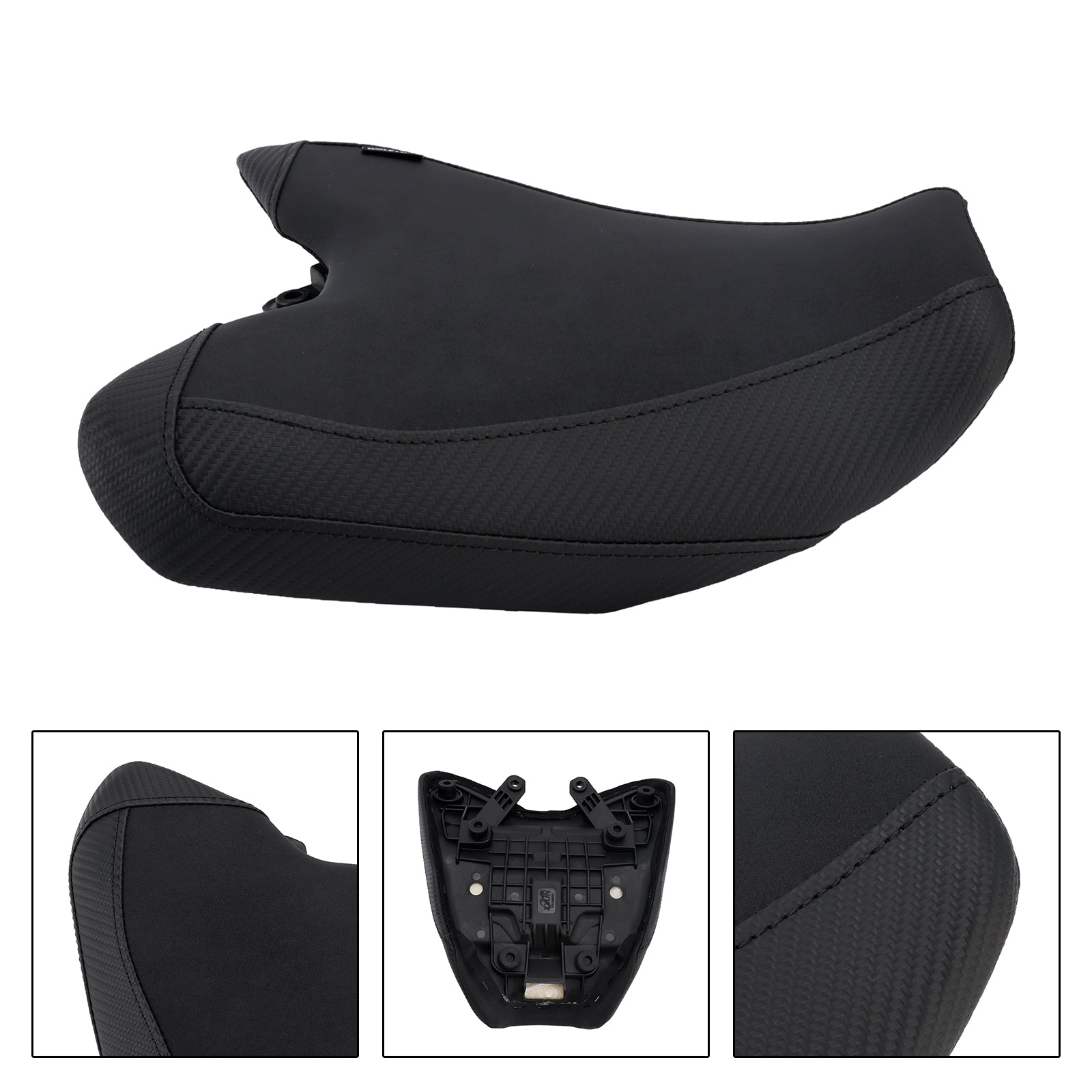 2025+ Yamaha Mt-07 Mt 07 Fz-07 Front Raider Seat Driver Cushion Pu Black