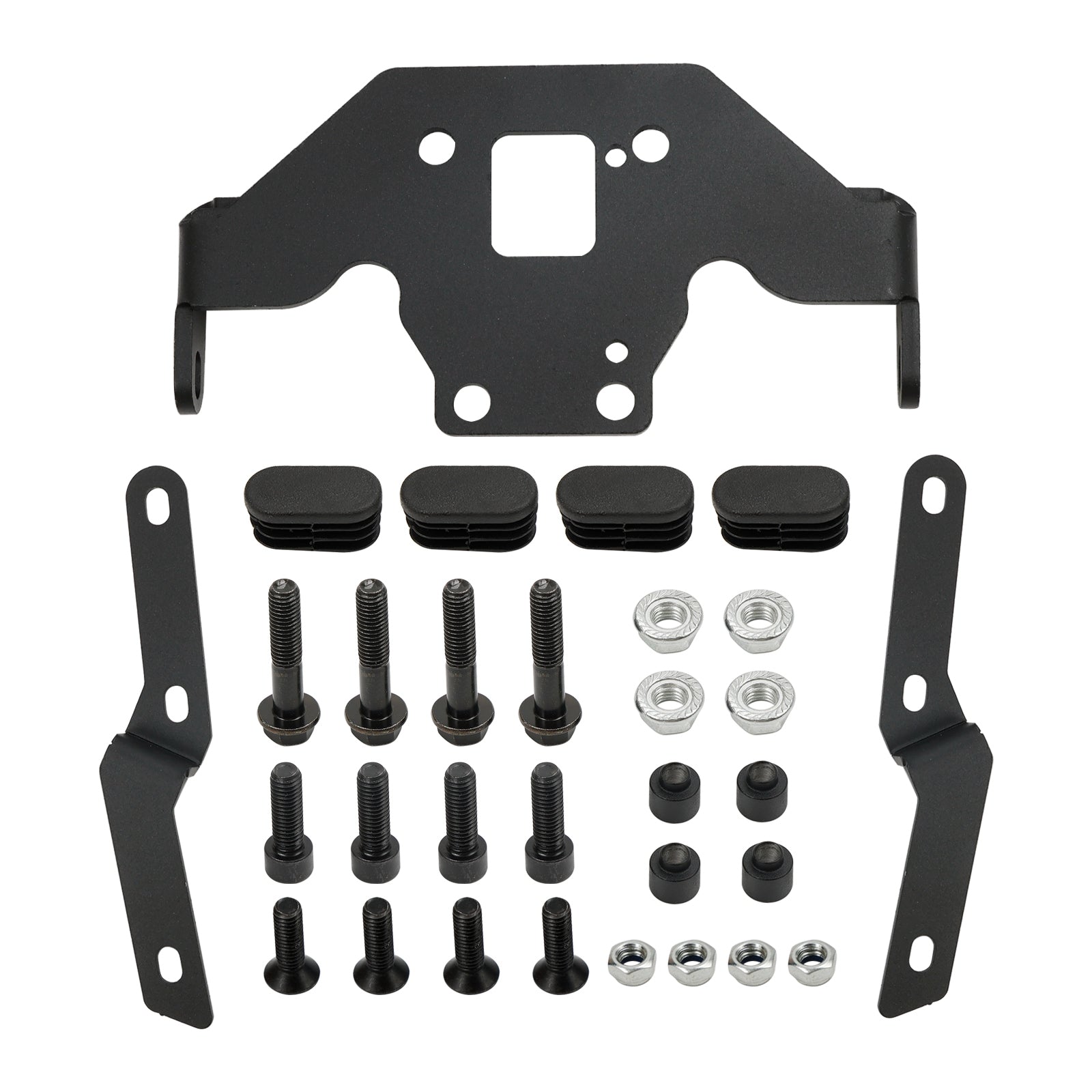Rack de bagagem traseira do tubo - preto para Kawasaki Z 900 / Z900 SE 2017 - 2023