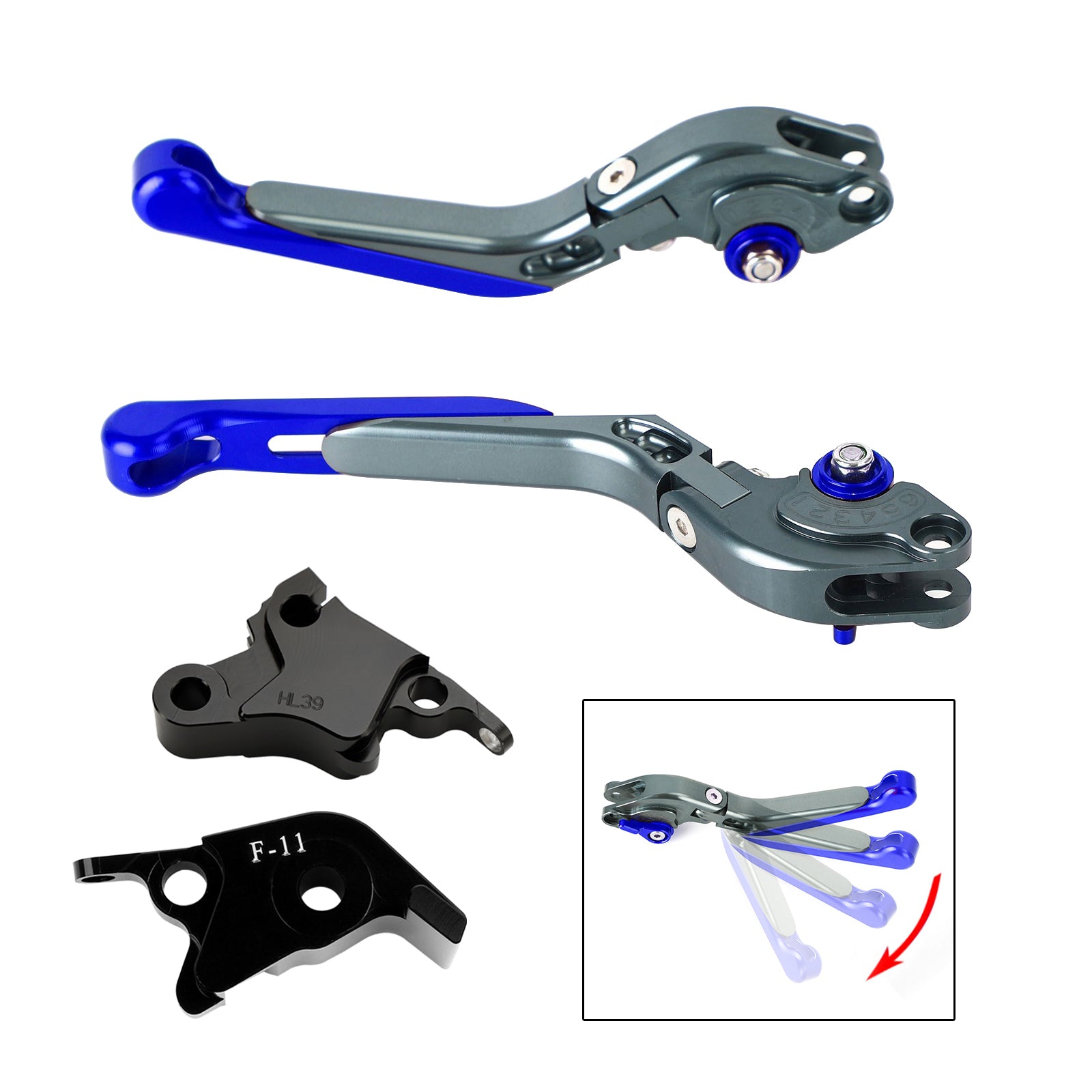 2021-2024 CFMOTO 700CL-X Sport Adjustable Clutch Brake Lever
