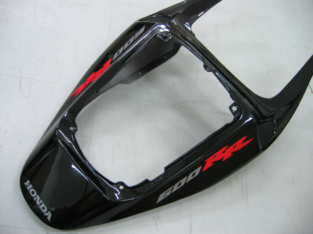 Amotopart 2005–2006 Honda CBR600RR, Schwarz&Weißes Style3-Verkleidungskit