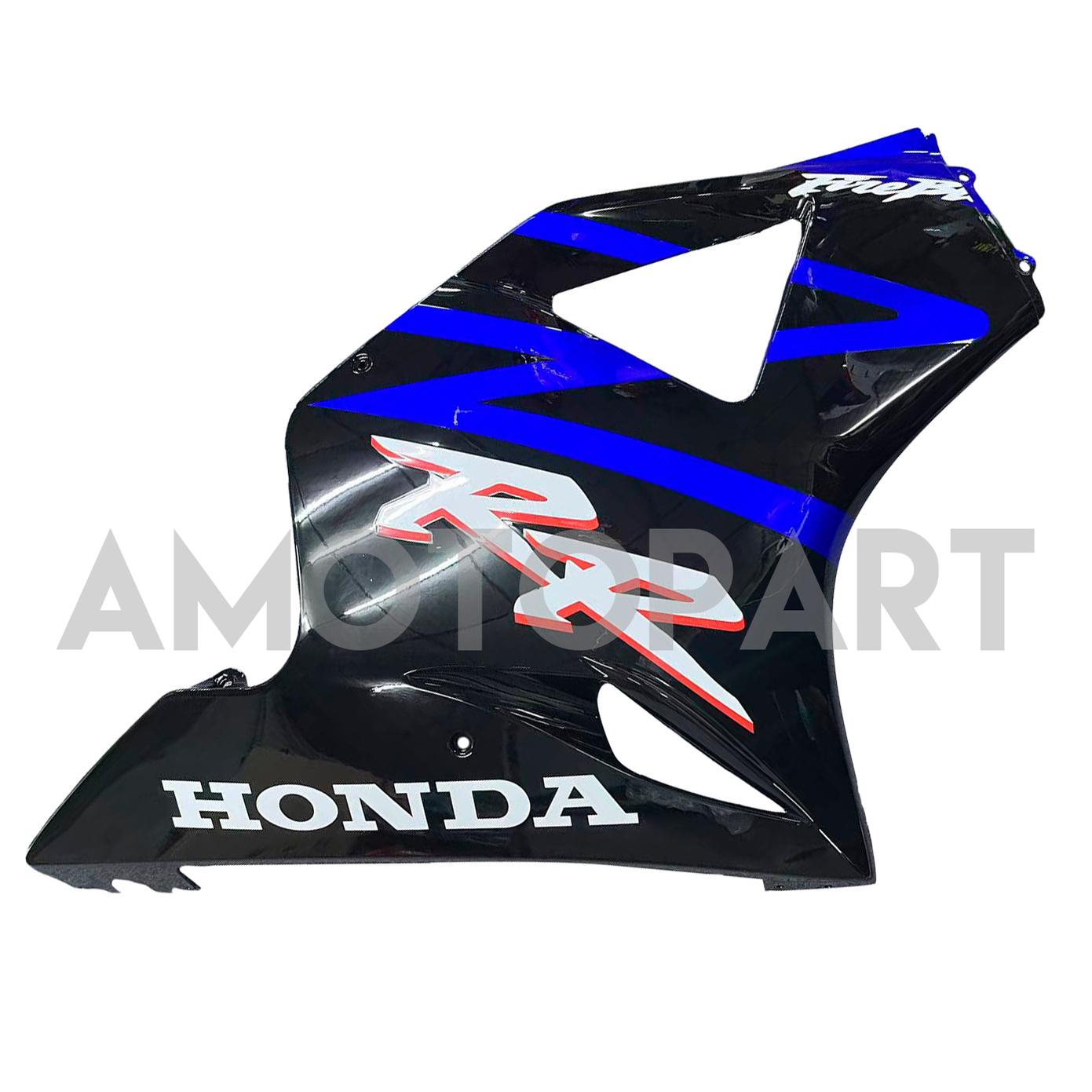 Amotopart 2002-2003 Honda CBR954 Glossy Blue Black Fairing Kit