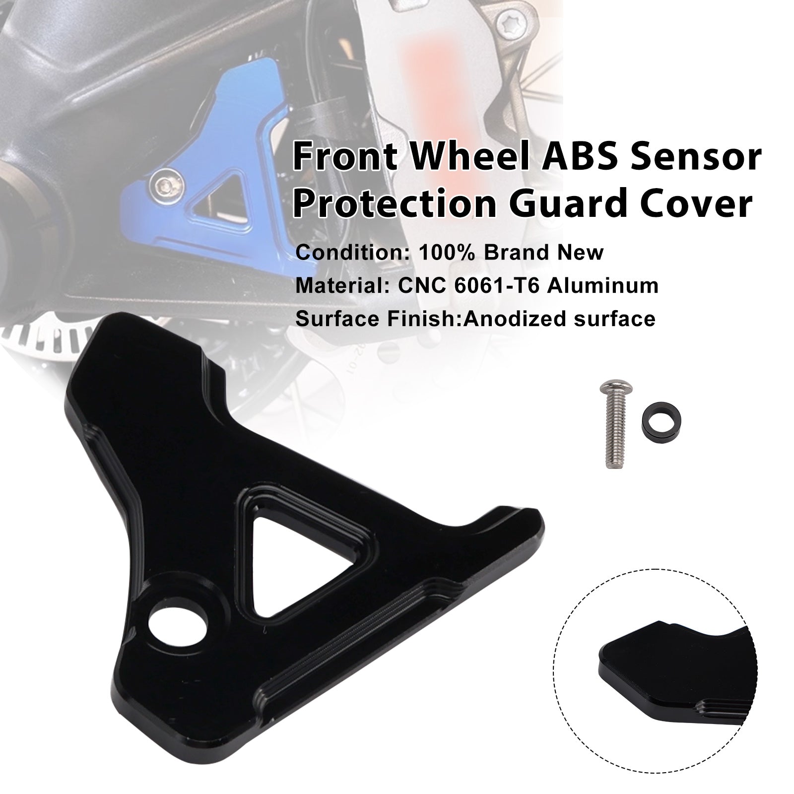 23-25 BMW R1300GS / ADV Front Wheel ABS Sensor Protection Guard