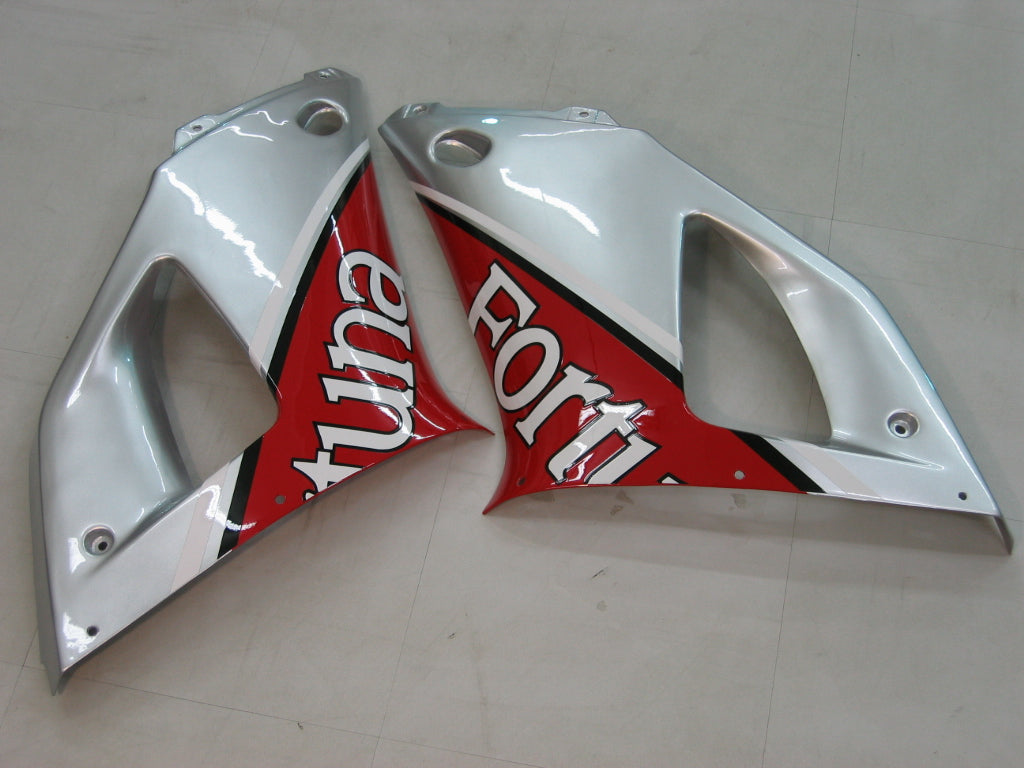 Amotopart 1998-1999 Yamaha YZF 1000 R1 Red&Sliver Fairing Kit