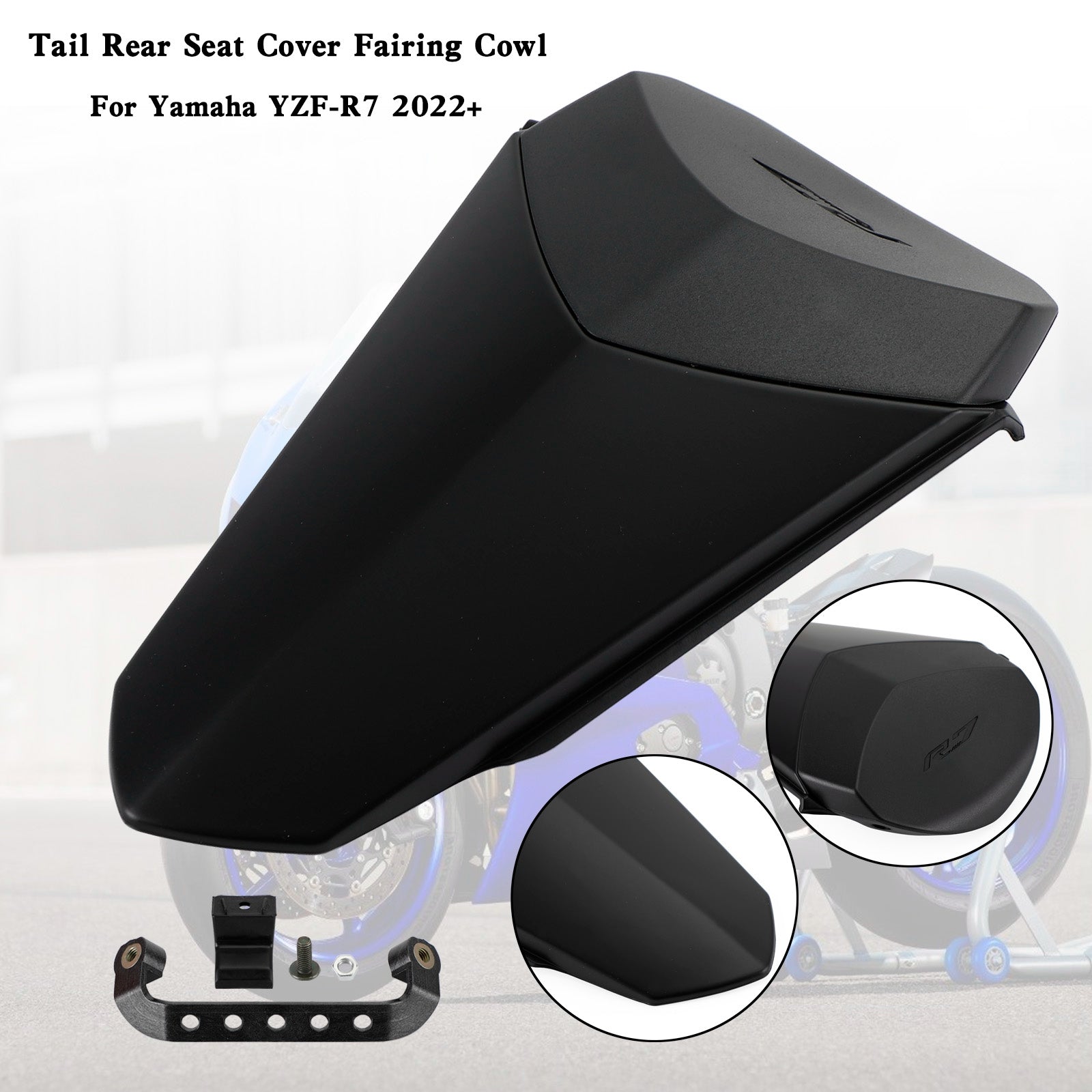 22-25 YAMAHA YZF R7 Tail Rear Seat Cover Fairing Cowl