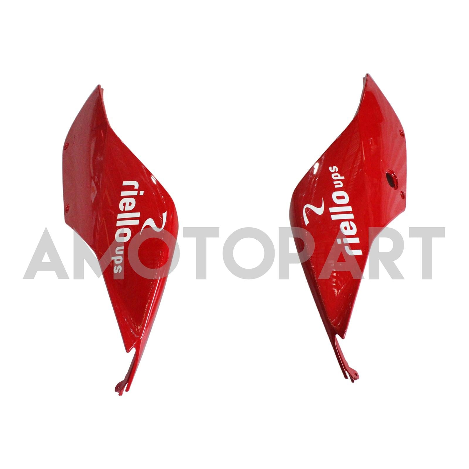 Amotopart 2012-2015 Ducati 899 Red White Green Fairing Kit