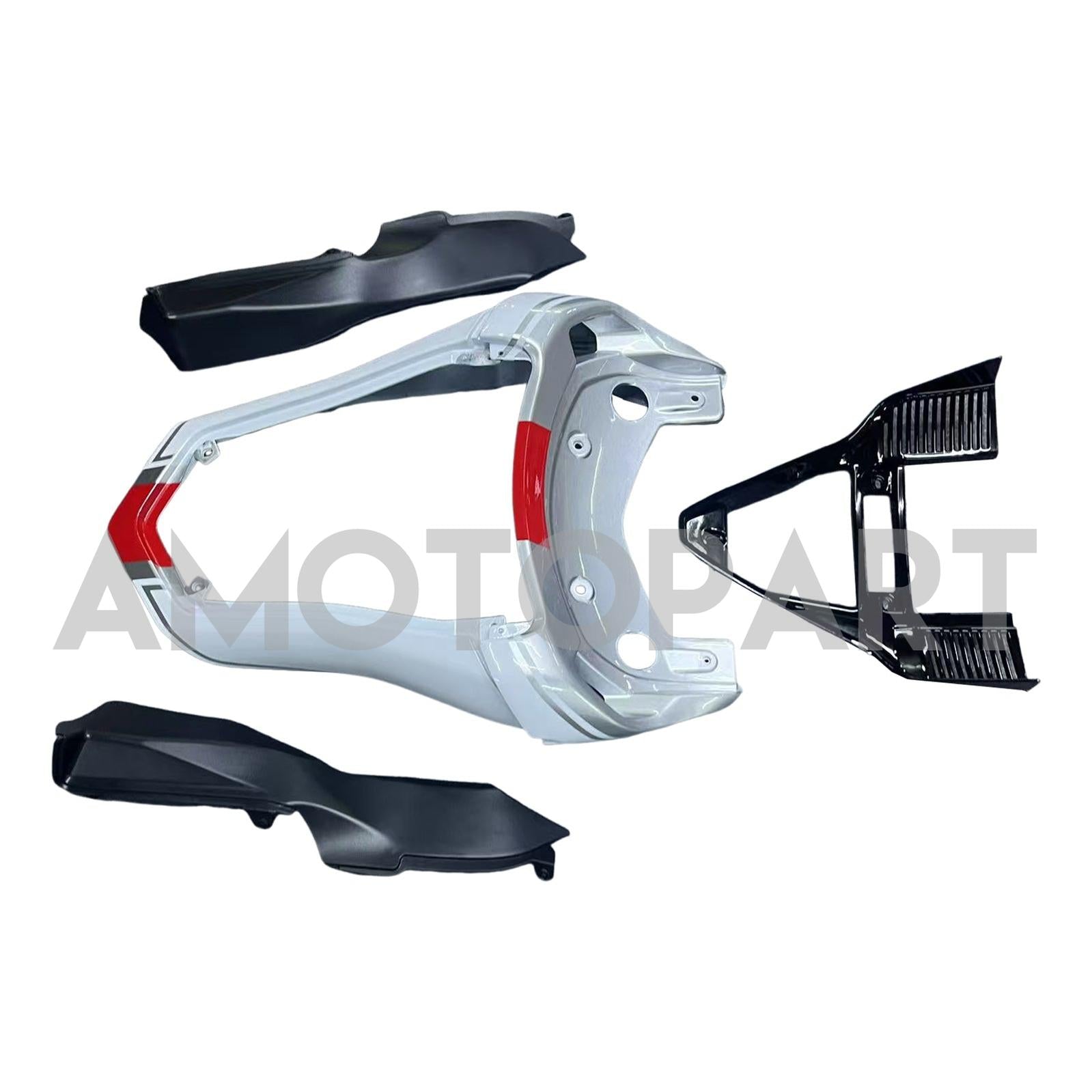 Amotopart 2005-2006 Ducati 999/749 Red White Black Fairing Kit