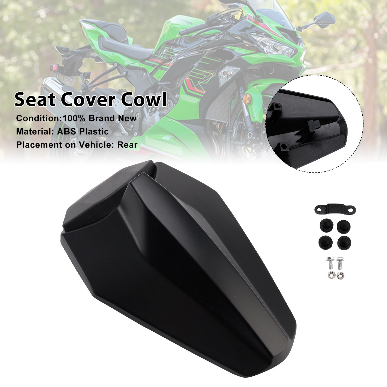 Kawasaki ZX25R ZX4R ZX4RR 20-25 Racing Tail Rear Seat Fairing Cowl