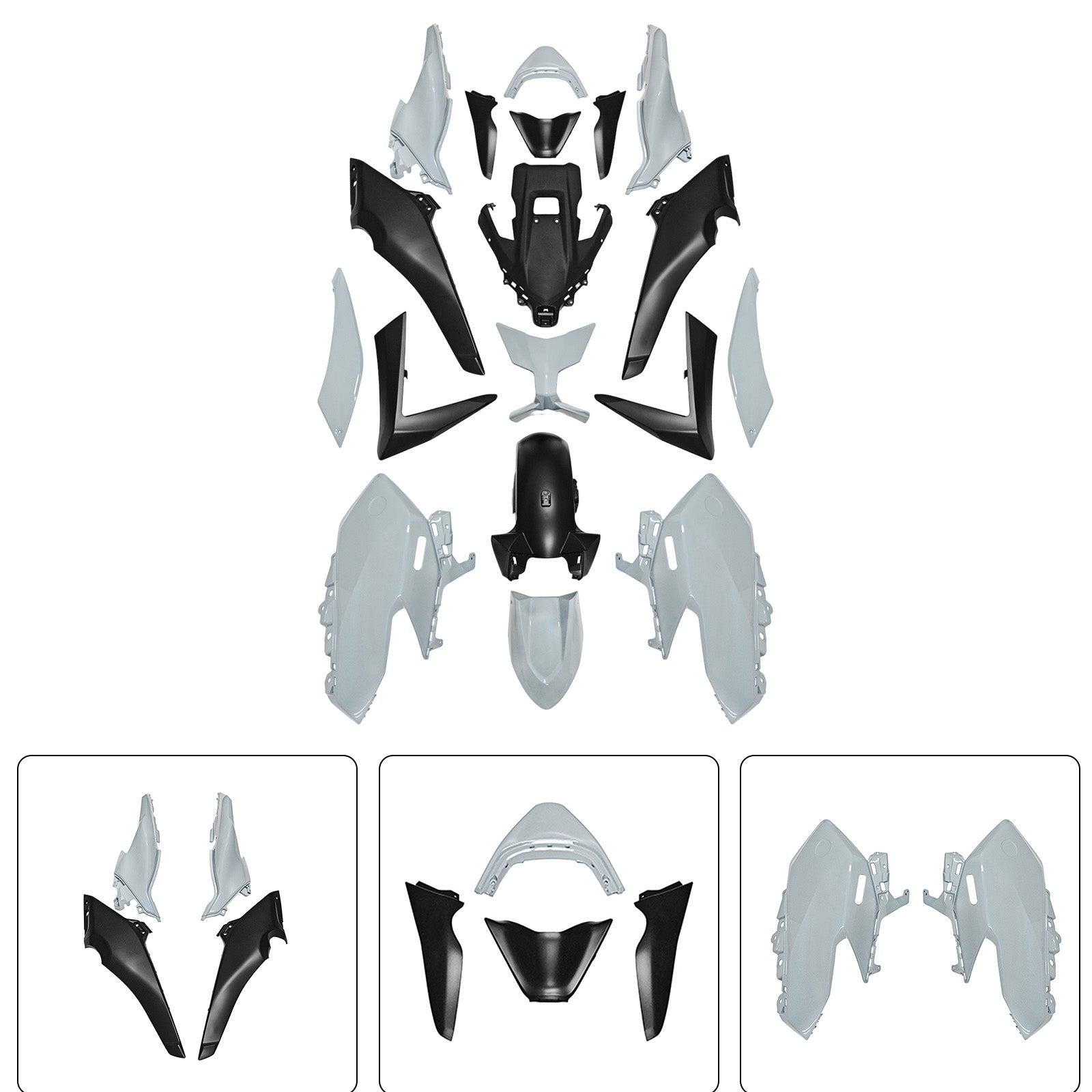 Amotopart 2025-2026 Yamaha TMAX560 Fairing Kit Collection