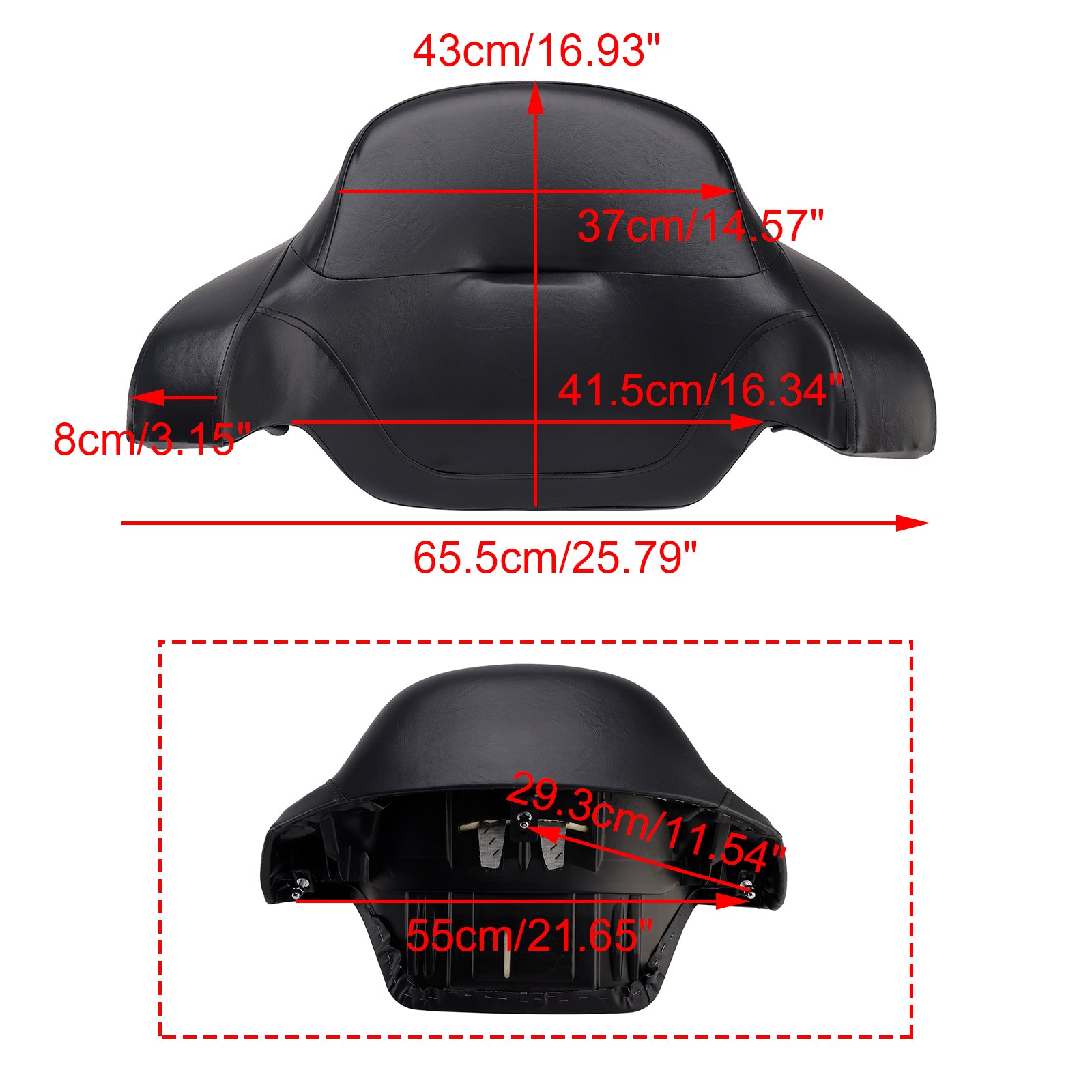 King Chopped Trunk Wrap-around Backrest Pad