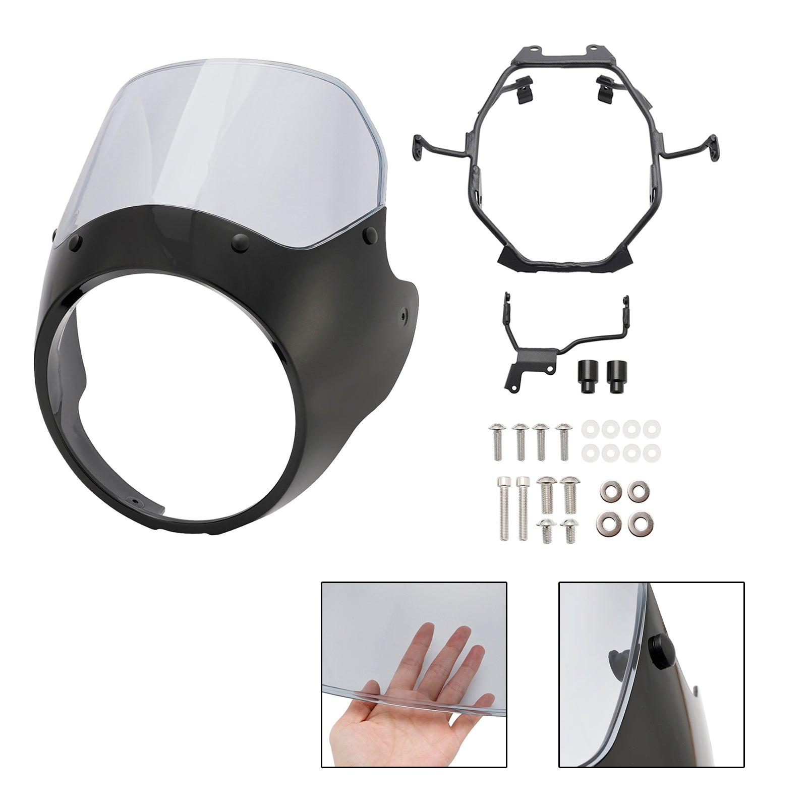 2023-2024 Honda GB350 GB350S vindrutan vindruta strålkastare