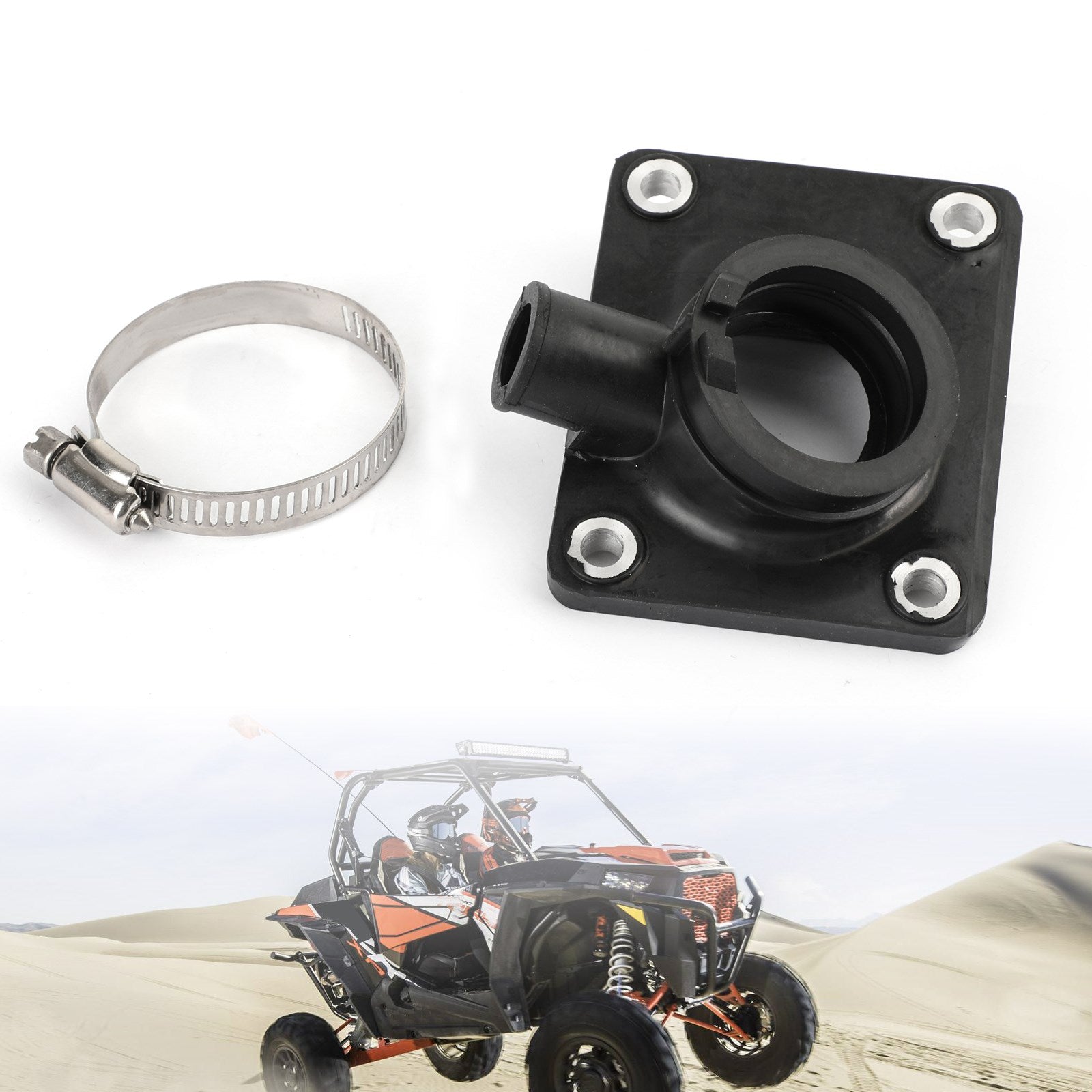 88-06 Yamaha Blaster YFS200 Intake Carb Carburetor Joint Boot Isolator