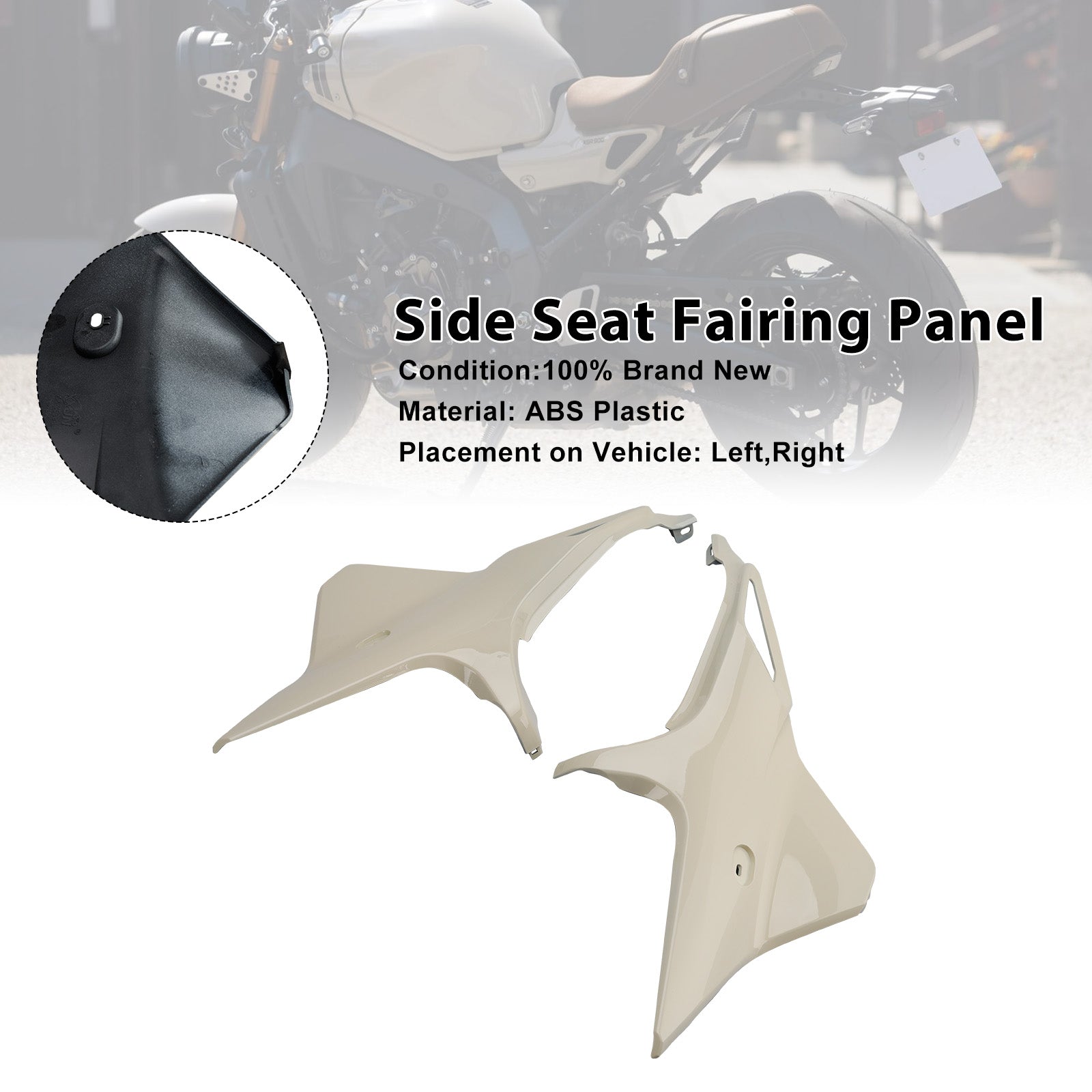Yamaha XSR 900 XSR900 2022-2025 Side Seat Fairing Panel Cowl