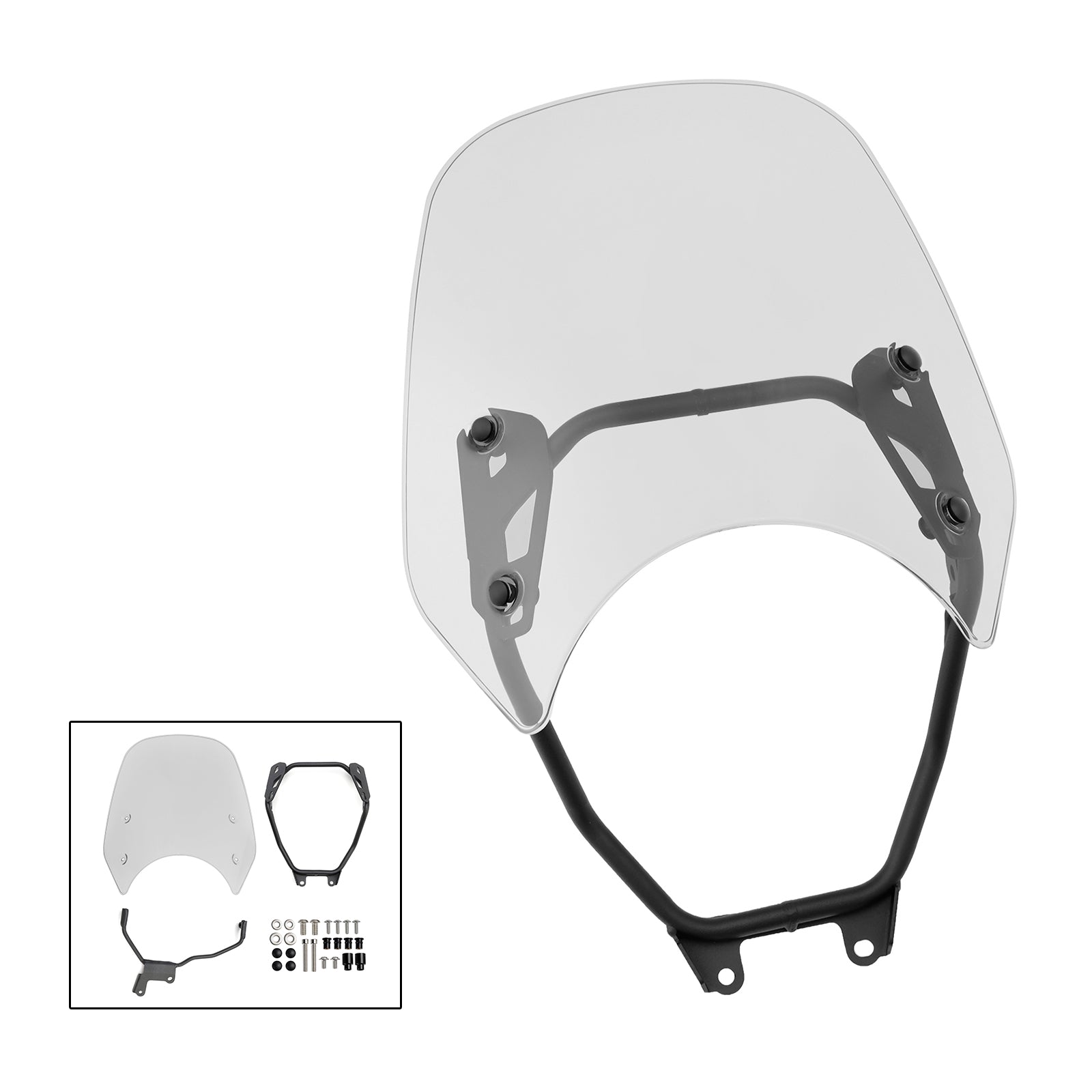 2023-2024 Honda GB350 GB350S ABS Motorcykel vindrutan vindruta