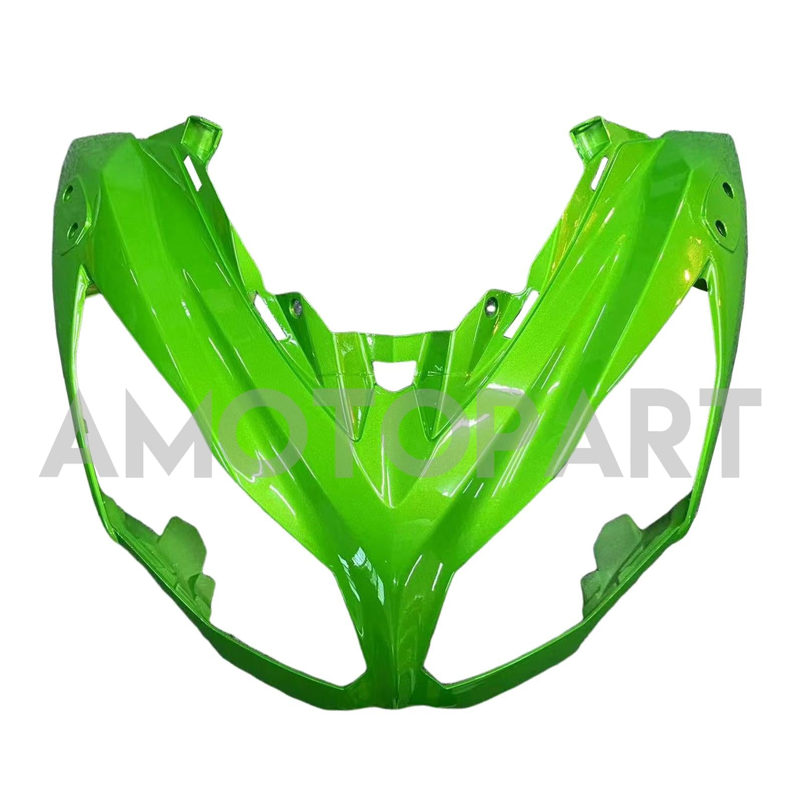 Amotopart 2012-2016 Kawasaki Ninja 650 EX650 Green Black White Fairing Kit