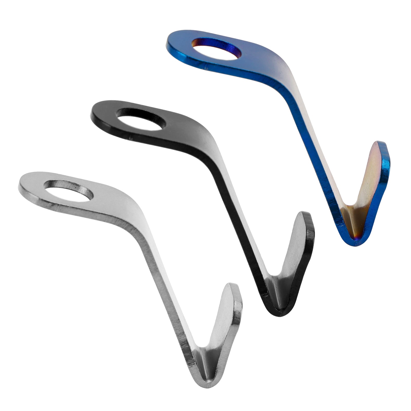 Leve o cabide do gancho de capacete para Yamaha Nmax XMAX NVX 125 250 300 Silver