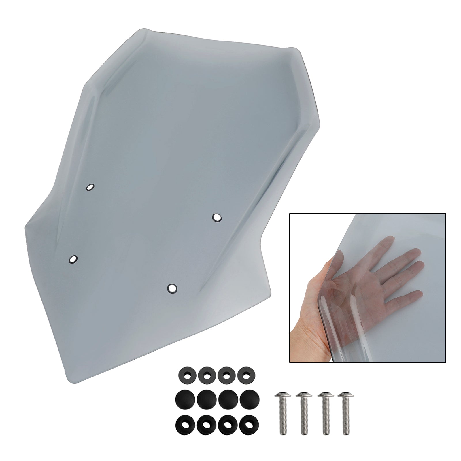 Parabrisas apto para Yamaha Tracer 900/GT 2018-2020 Tracer 9/GT 2021-23