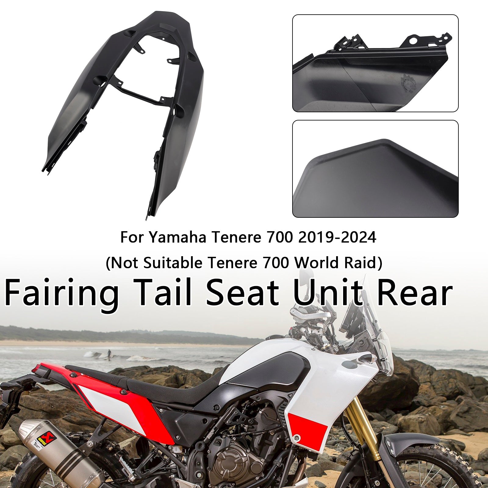 2019-2024 Yamaha Tenere 700 kuipstaartstoel