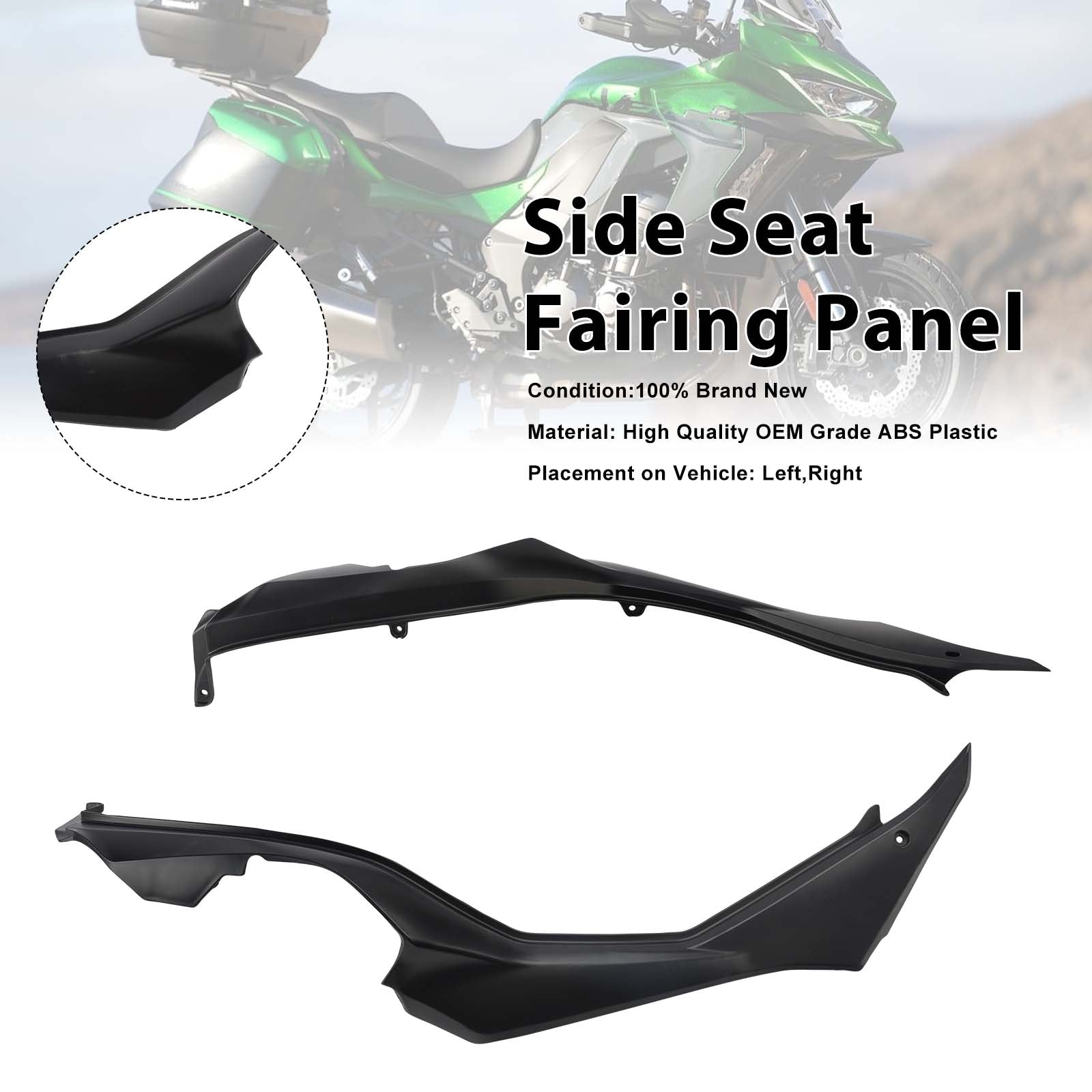 2019-2024 Kawasaki Versys 1000 Side Seat Fairing Guards Cowl