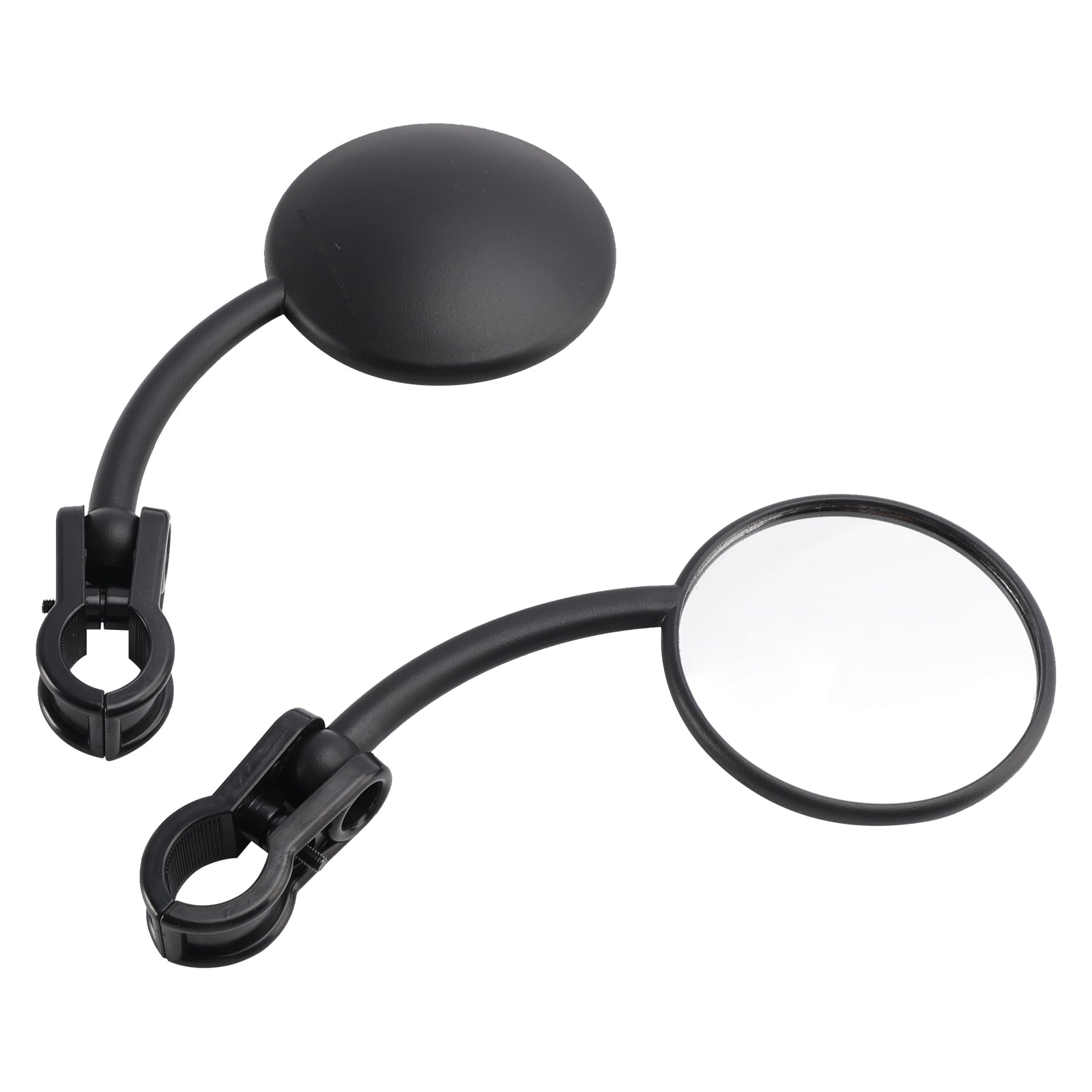 Enduro MX Cross Trail ATV Supermoto Easy Clamp på fällbar spegeluppsättning