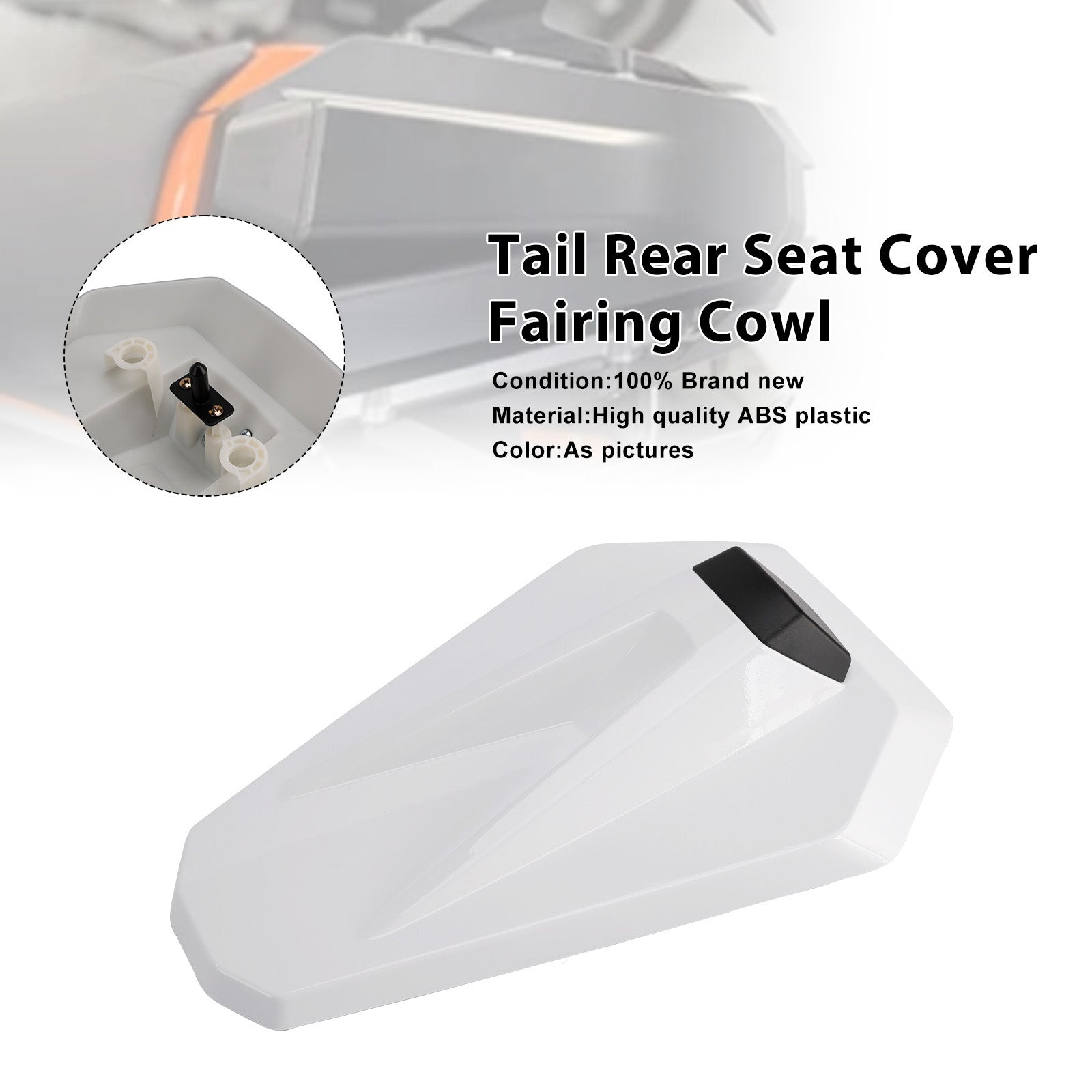 2024-2025 390 DukeTail Rear Seat Cover Fairing Cowl