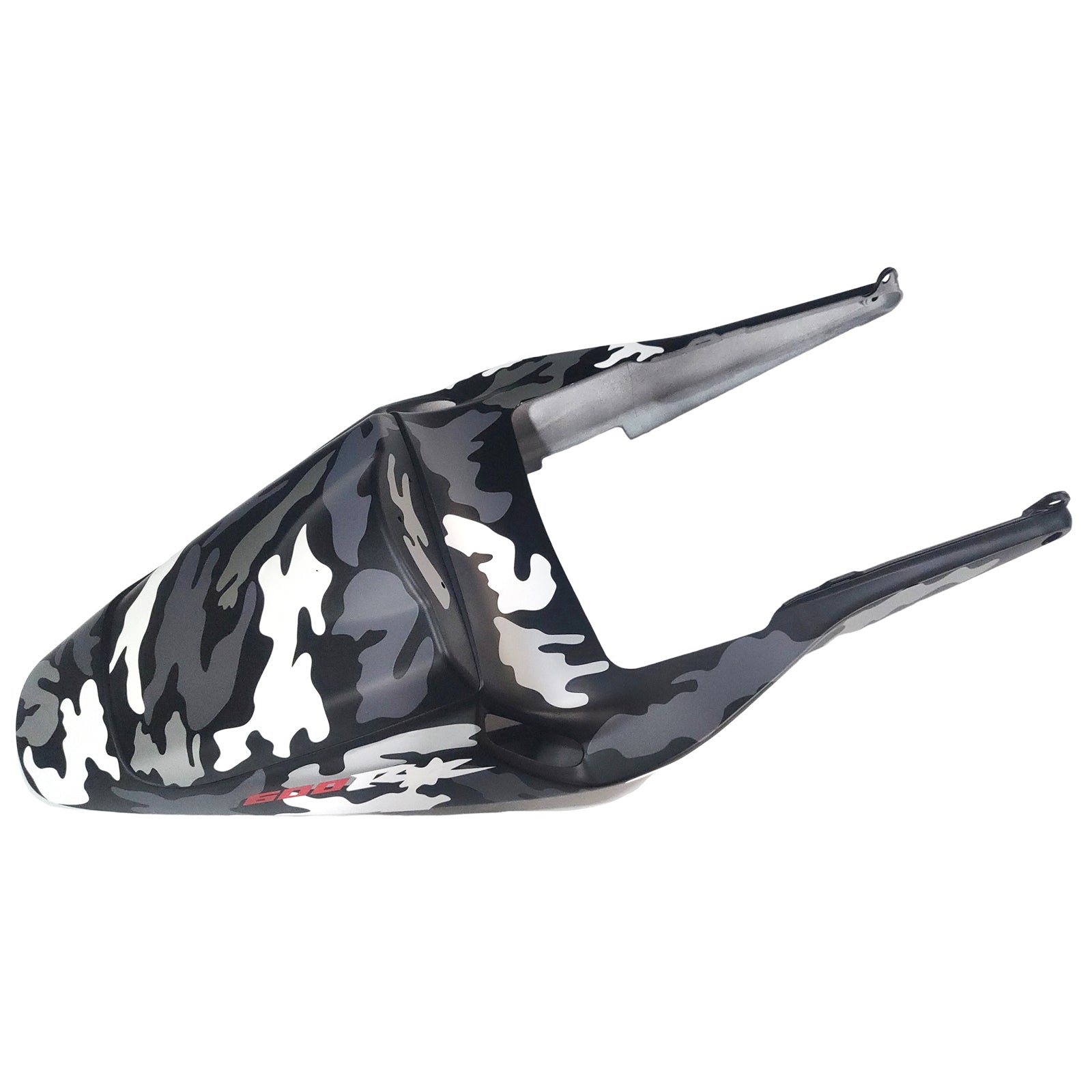 Amotopart 2003-2004 Honda CBR600RR Black White Shark Fairing Kit