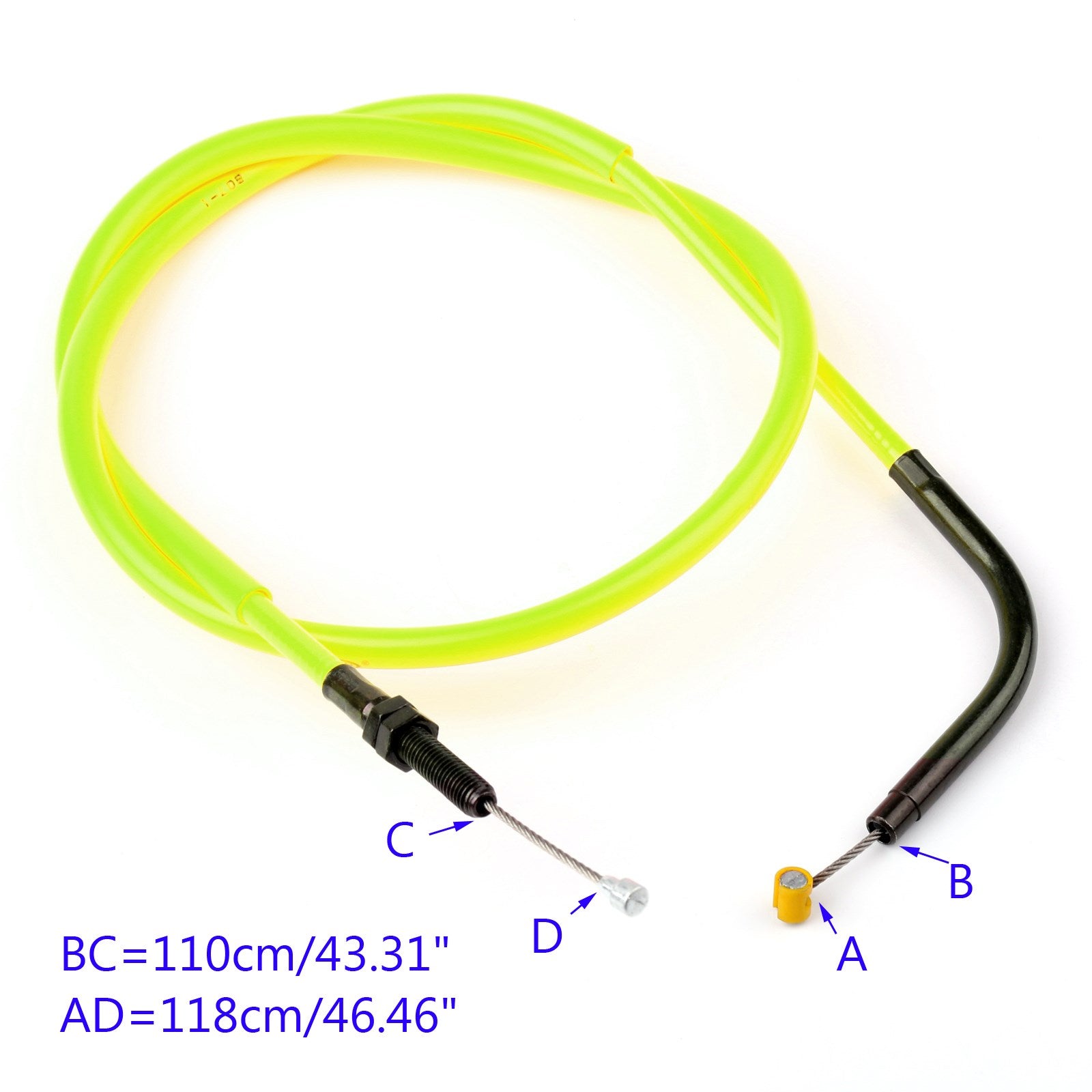 14-17 Yamaha MT-09 Motorcycle Fil Embrayage Câble d'embrayage BK