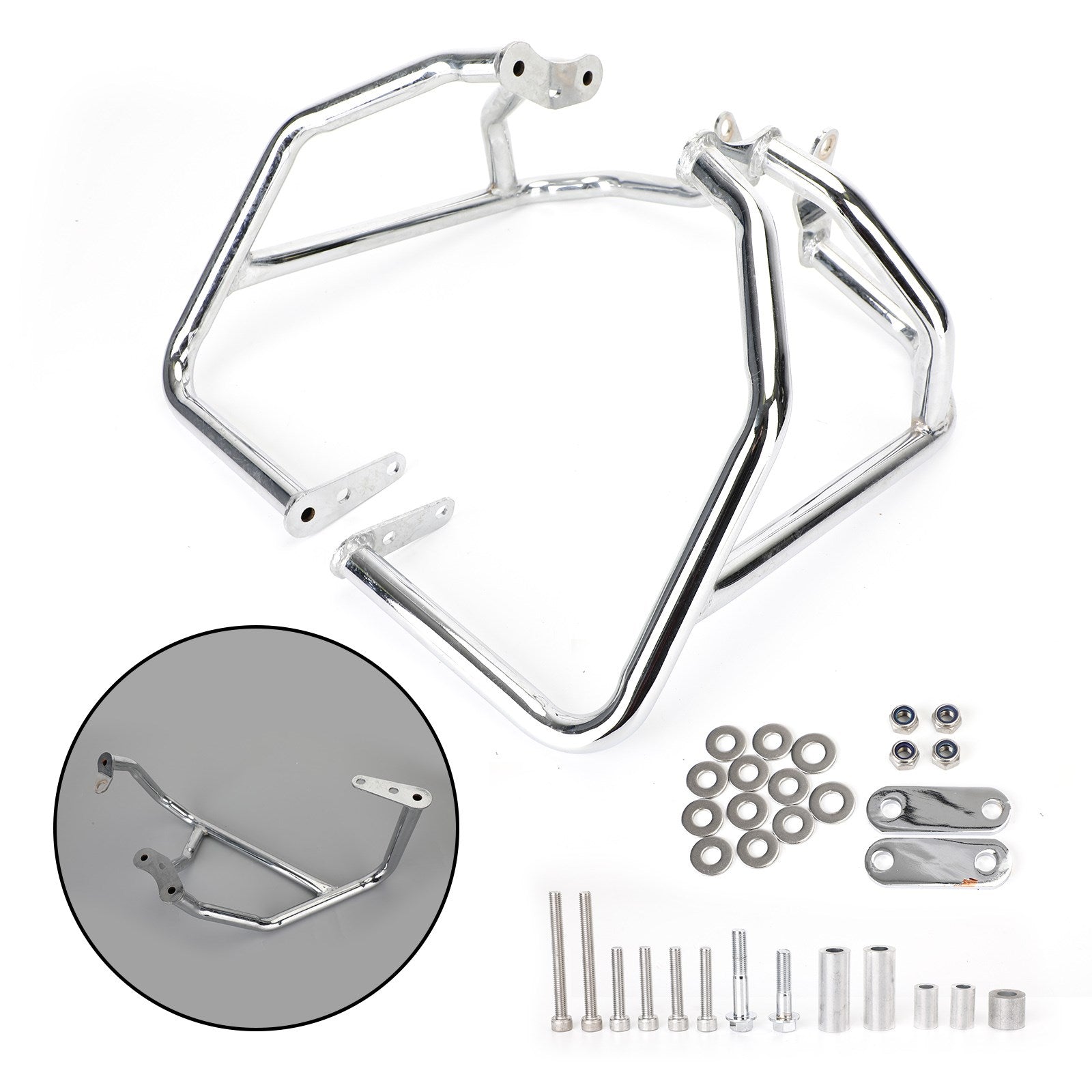 Motorbeskyttelsesramme Anti-Crash støtfangerbeskytter for Honda GL1800 Gold Wing 18-20 Generisk