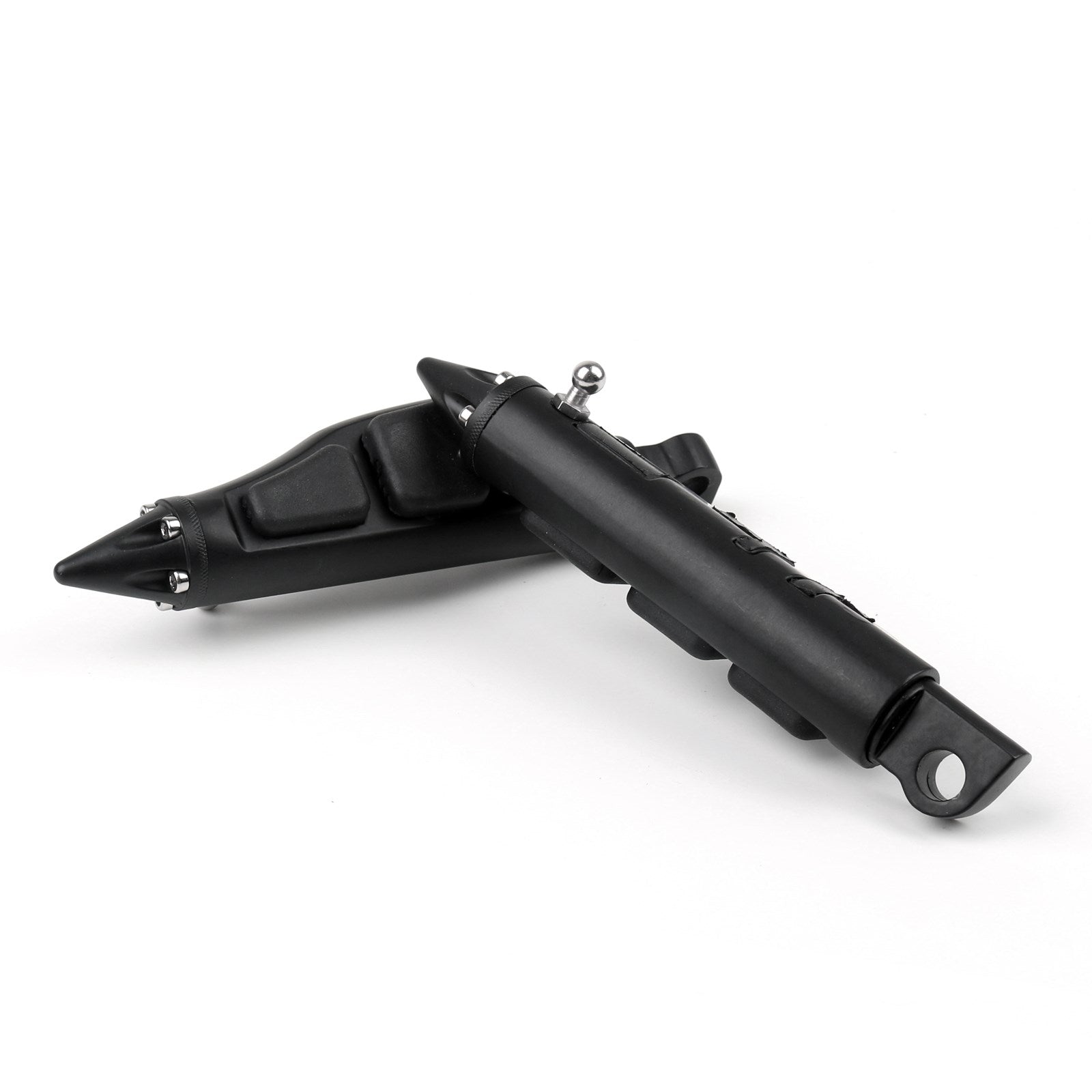 4475 Stiletto Pegs Footpegs For Harley Softail Sportster Dyna Glide Fat Boy BLK