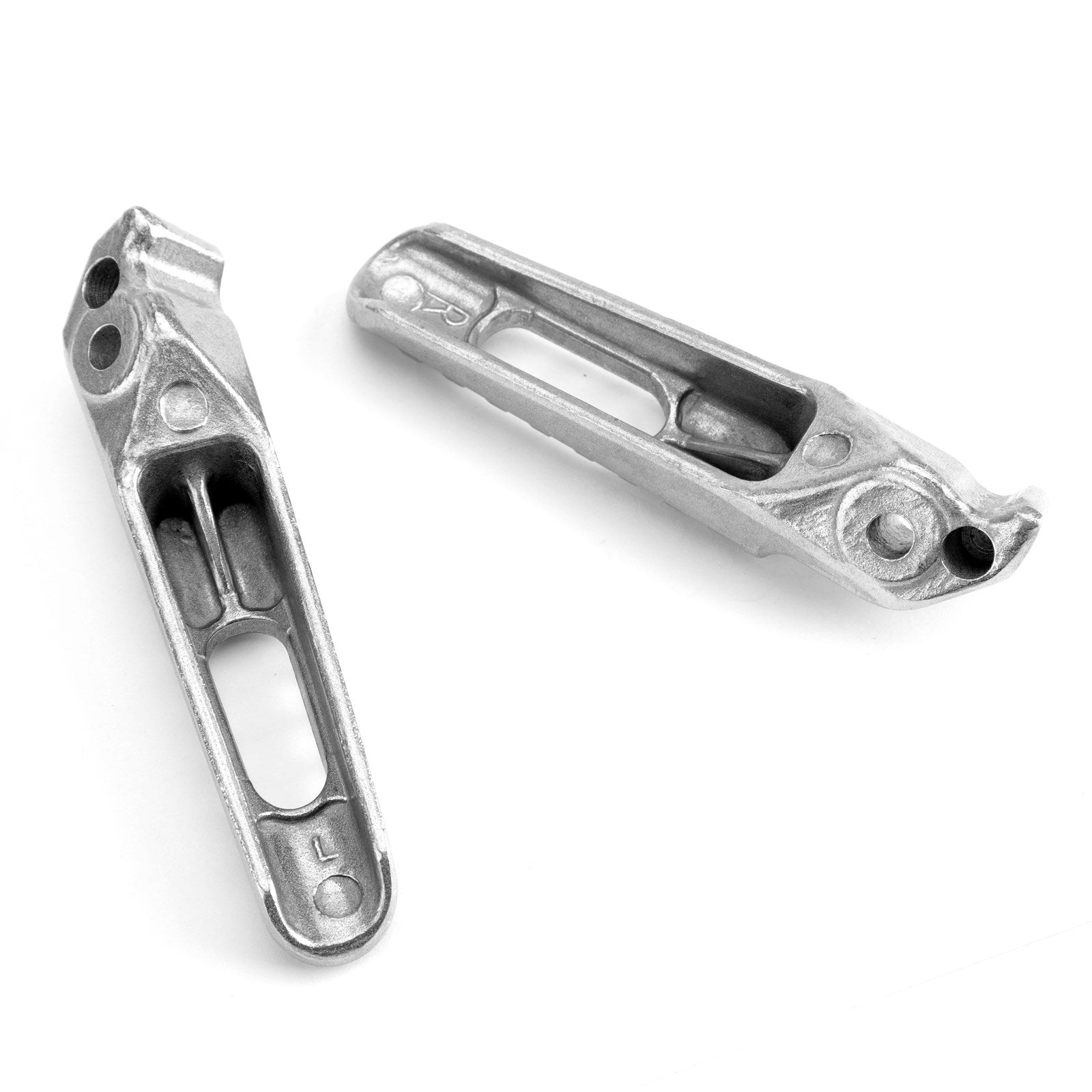 Honda CB1000R CBR 600 1000 RR VTR1000 VTR1000S Silver Rear Foot Peg Footrest