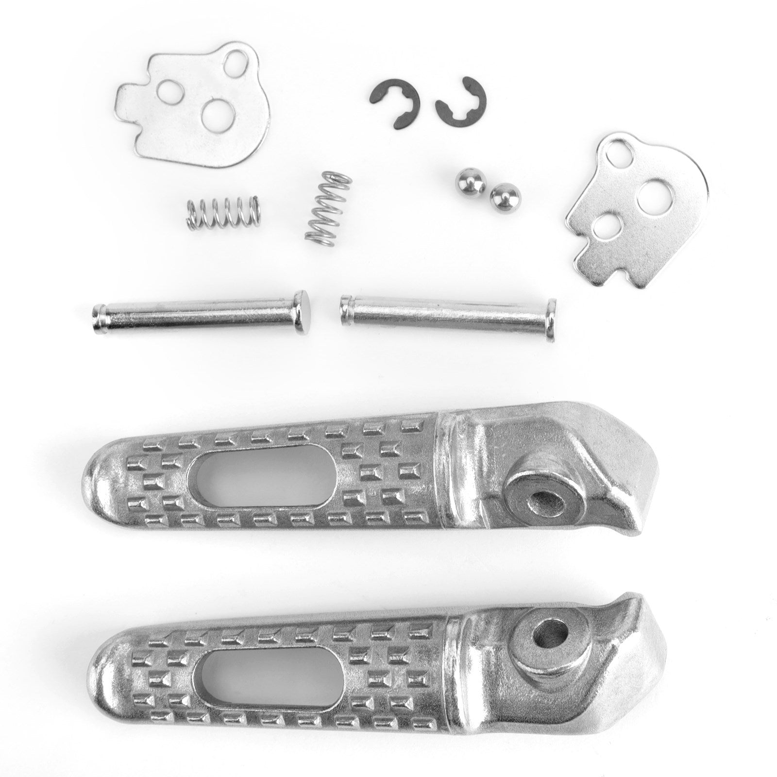 Honda CB1000R CBR 600 1000 RR VTR1000 VTR1000S Silver Rear Foot Peg Footrest
