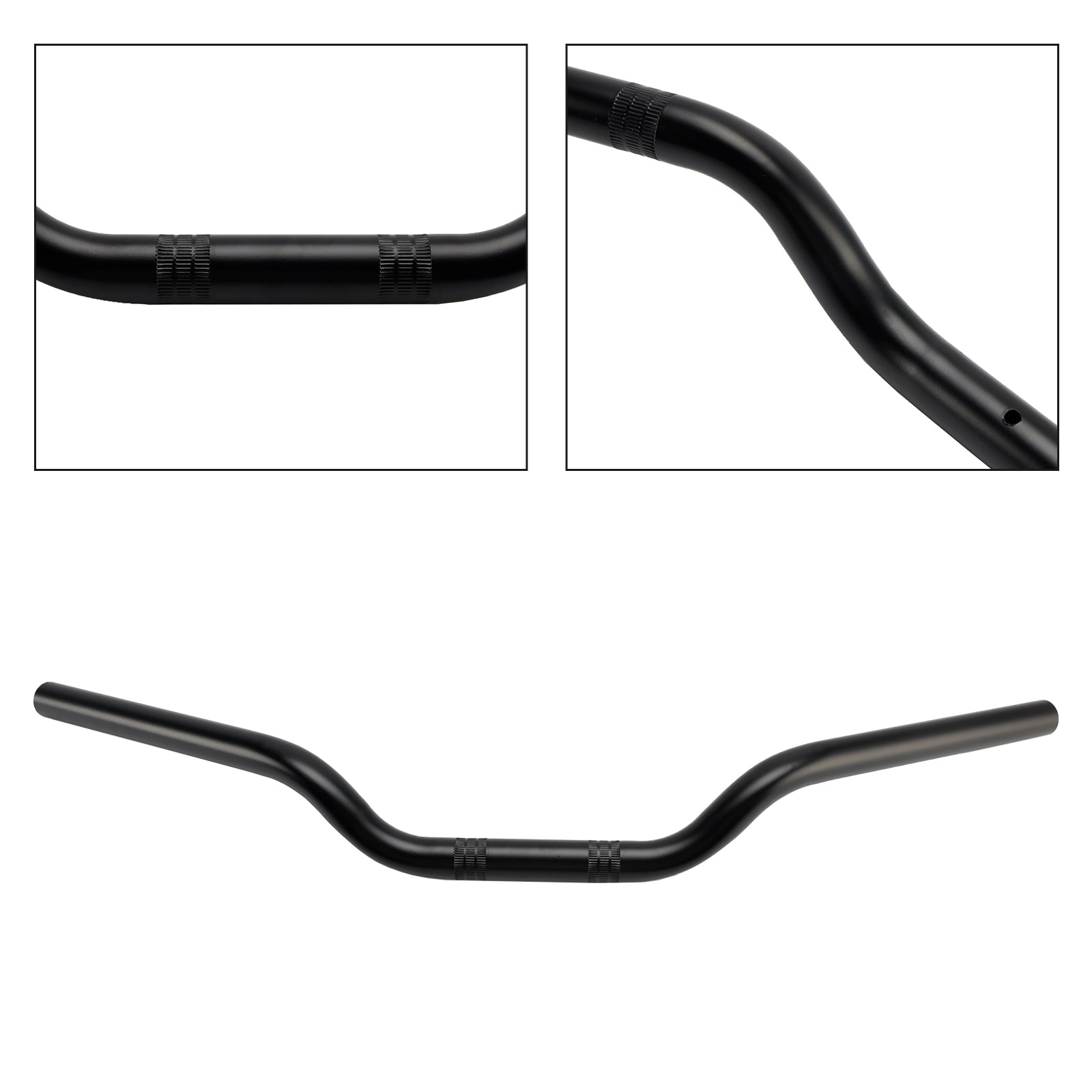 XL 25 mm 1" Sportster 1200 per 883 Manubrio Tracker Drag Nero