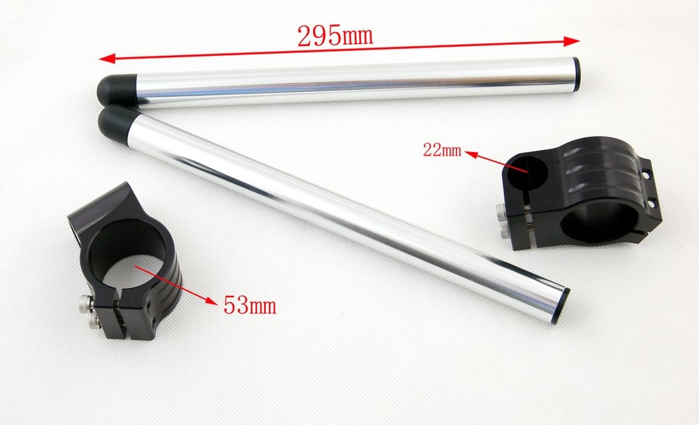 Ducati 749 996 998 1098 Aprilia Mille Falco RSVR B 53MM Handle Bar Clip On